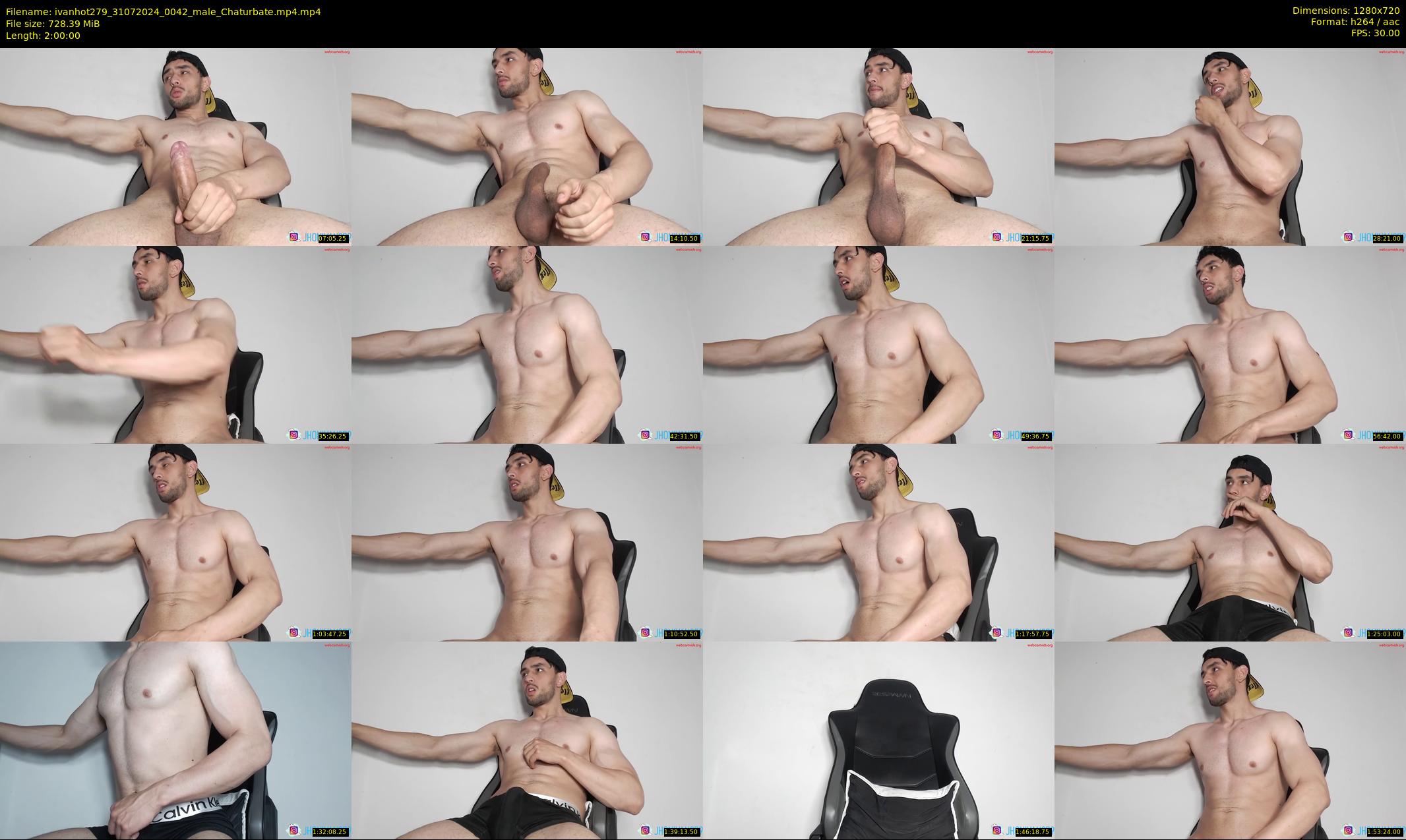ivanhot279 — 120 minute Chaturbate male cam show recording, 720p, Jul 31, 2024
