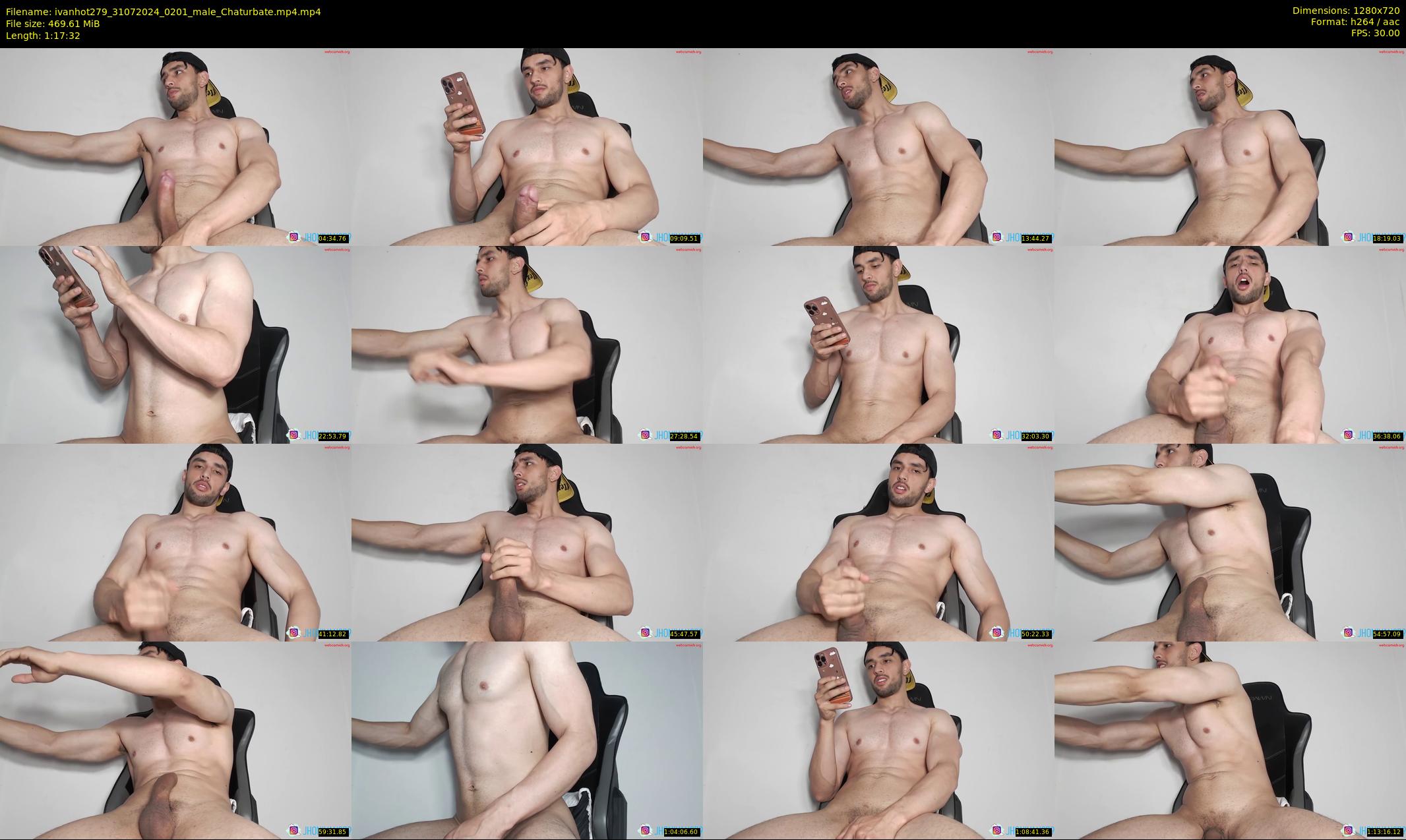 ivanhot279 — 78 minute Chaturbate male cam show recording, 720p, Jul 31, 2024