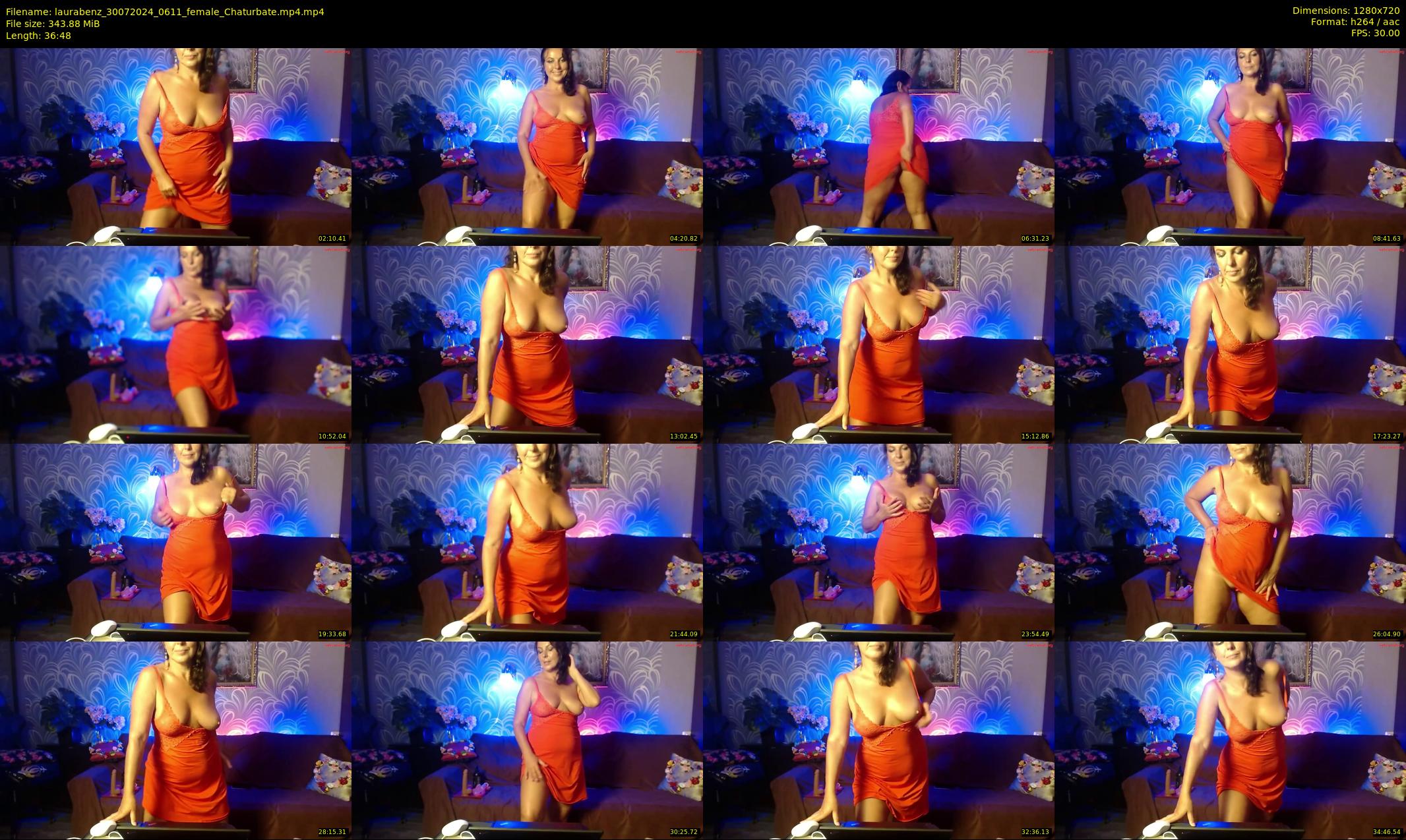 laurabenz — 37 minute Chaturbate female cam show recording, 720p, Jul 30, 2024