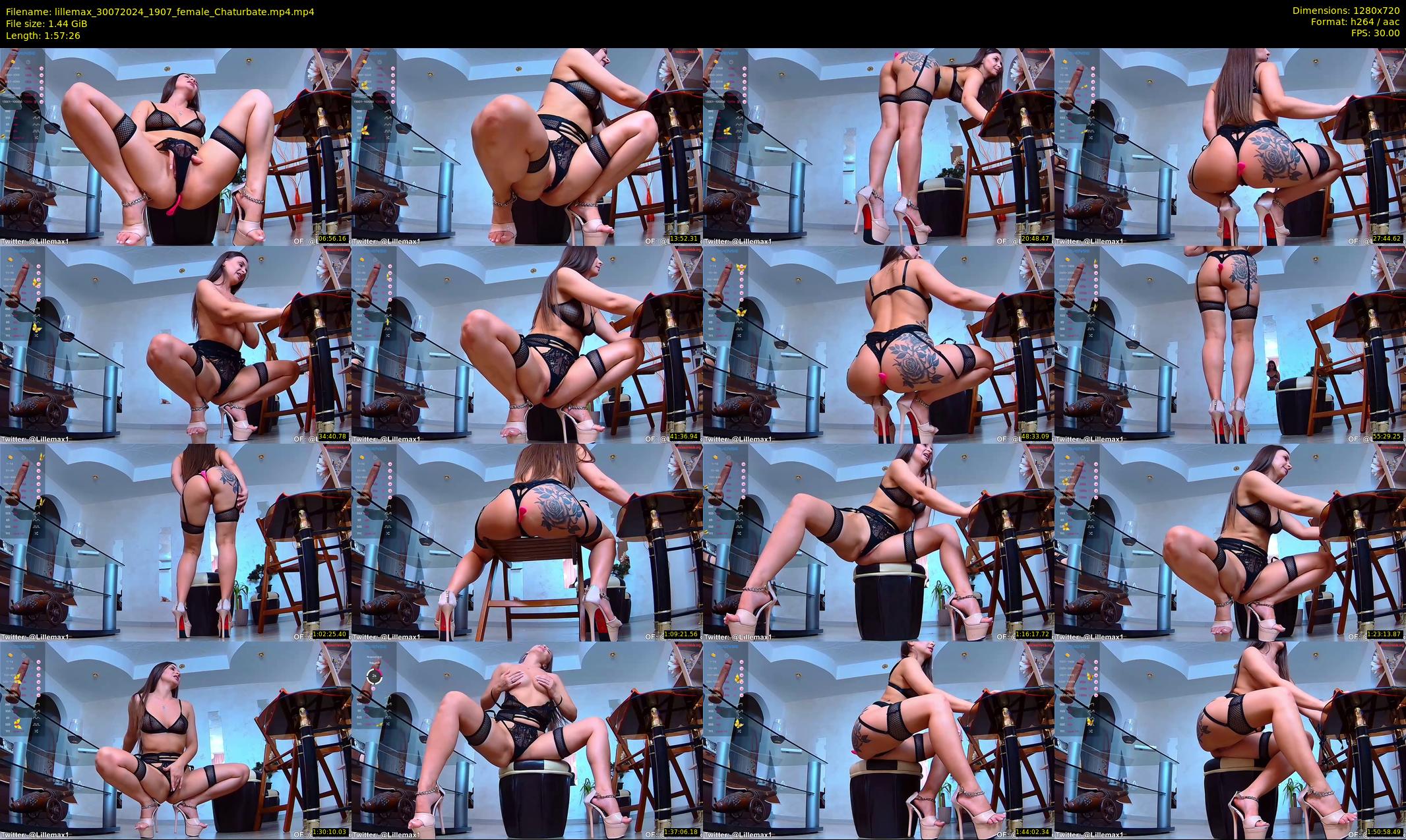 lillemax — 118 minute Chaturbate female cam show recording, 720p, Jul 30, 2024