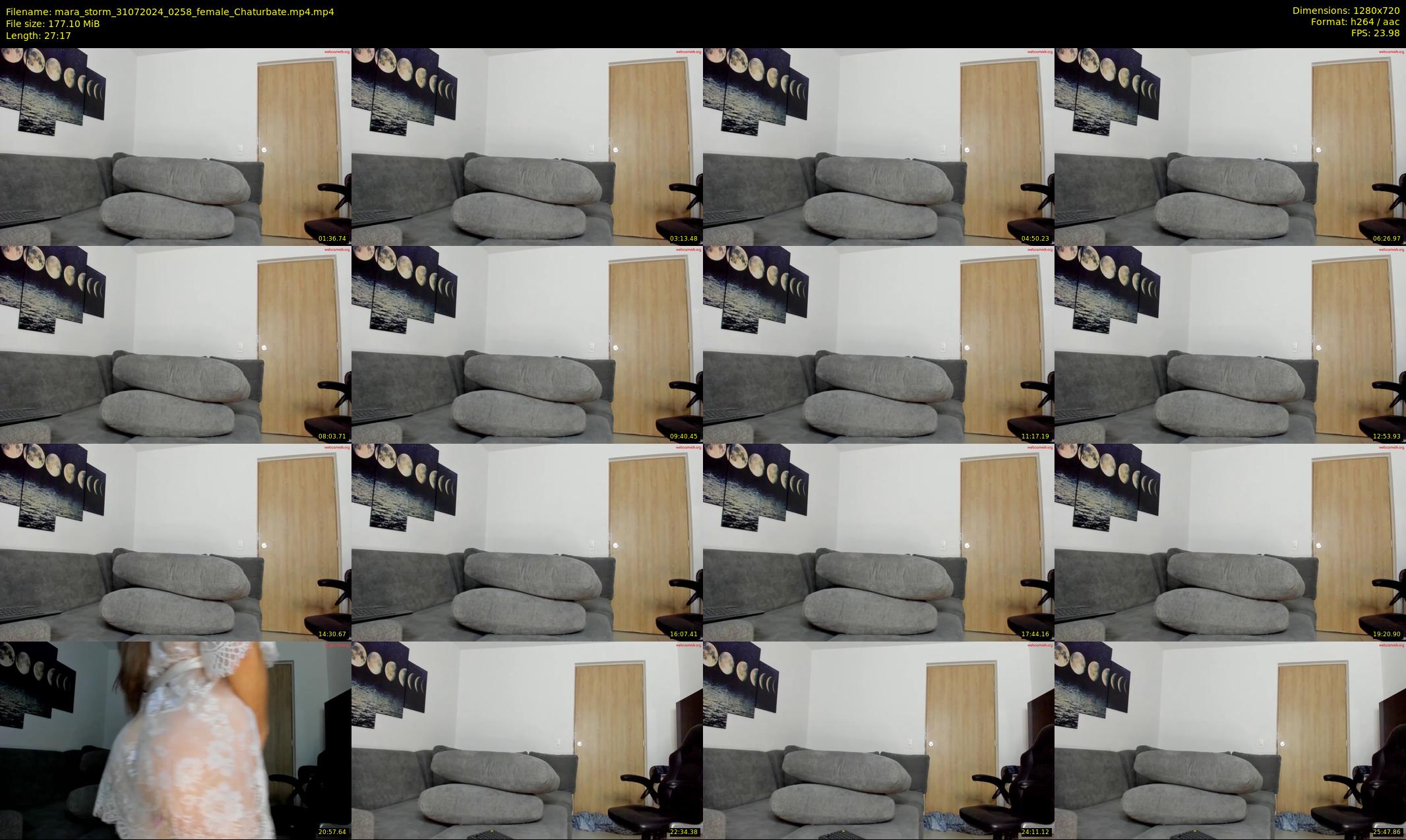 mara_storm — 28 minute Chaturbate female cam show recording, 720p, Jul 31, 2024