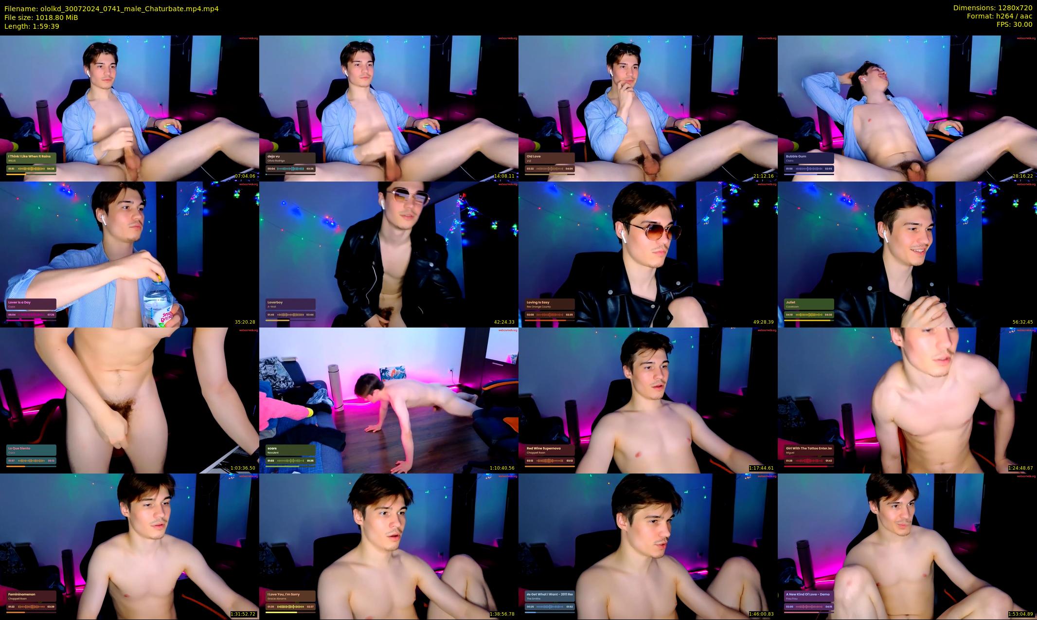 ololkd — 120 minute Chaturbate male cam show recording, 720p, Jul 30, 2024