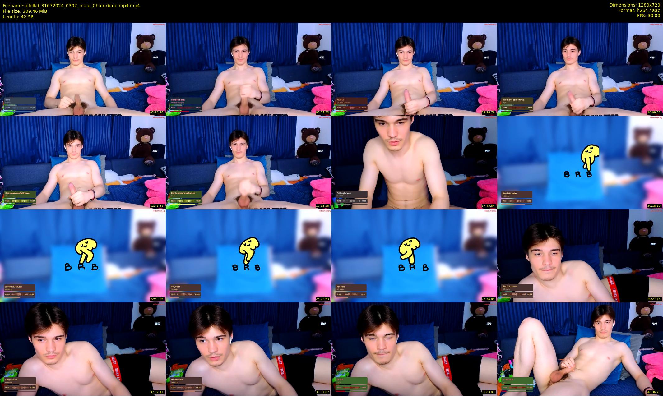 ololkd — 43 minute Chaturbate male cam show recording, 720p, Jul 31, 2024