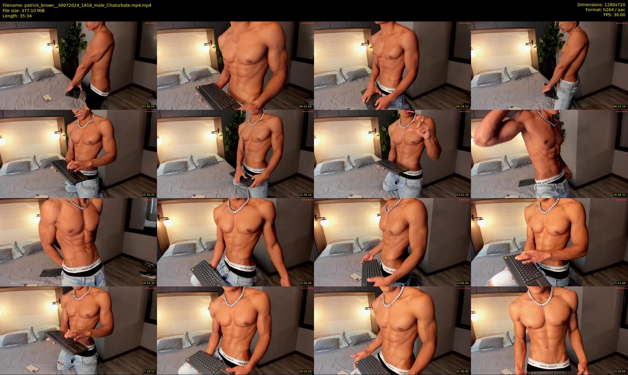 patrick_brown_ — 36 minute Chaturbate male cam show recording, 720p, Jul 30, 2024
