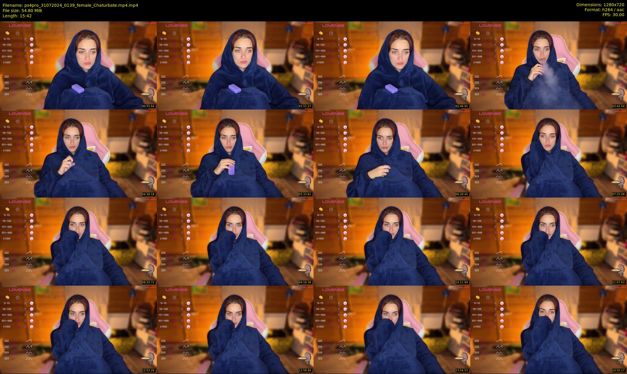 ps4pro — 16 minute Chaturbate female cam show recording, 720p, Jul 31, 2024