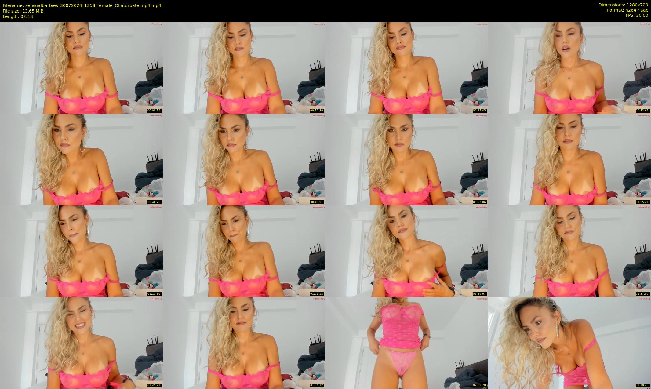 sensualbarbies — 3 minute Chaturbate female cam show recording, 720p, Jul 30, 2024