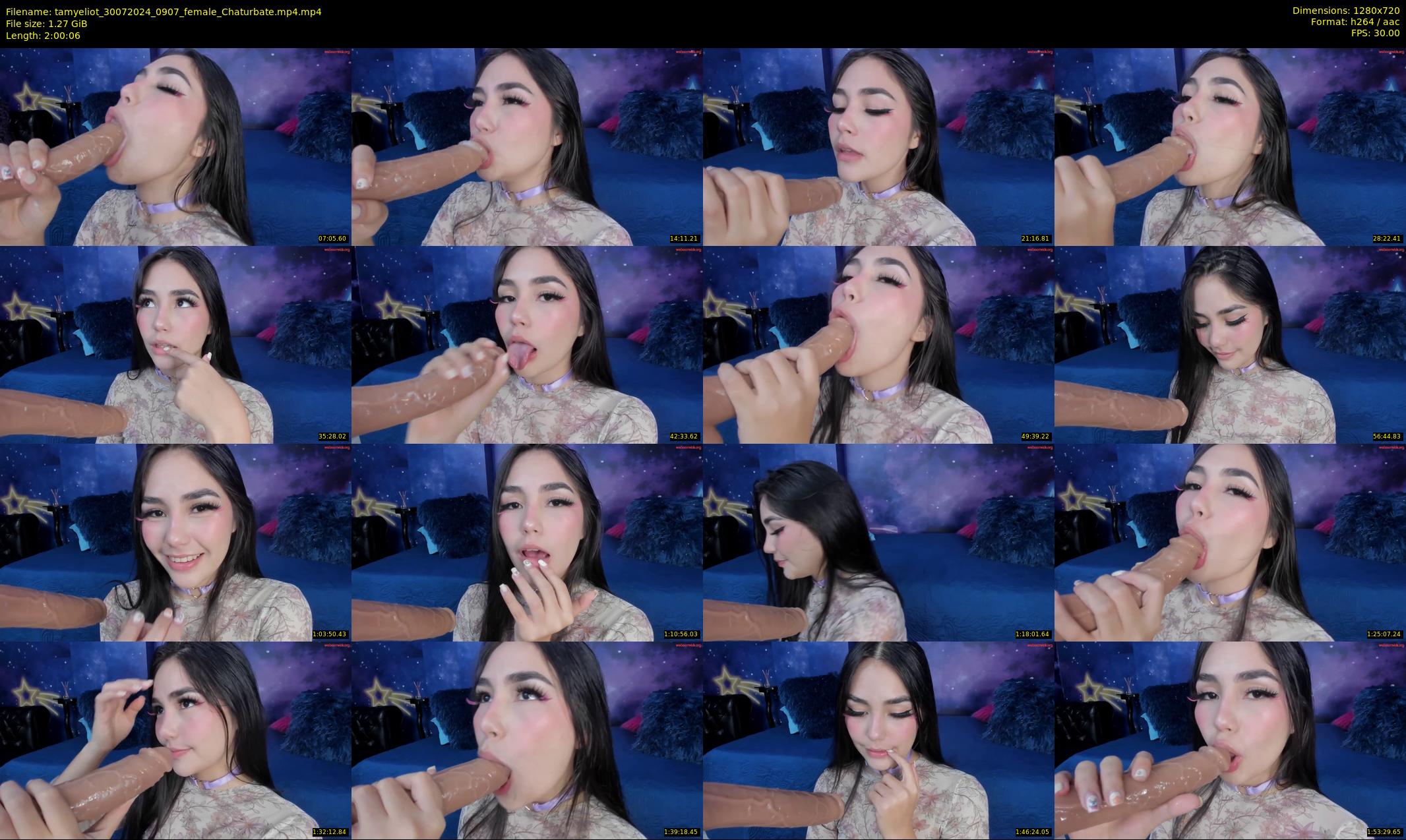 tamyeliot — 121 minute Chaturbate female cam show recording, 720p, Jul 30, 2024