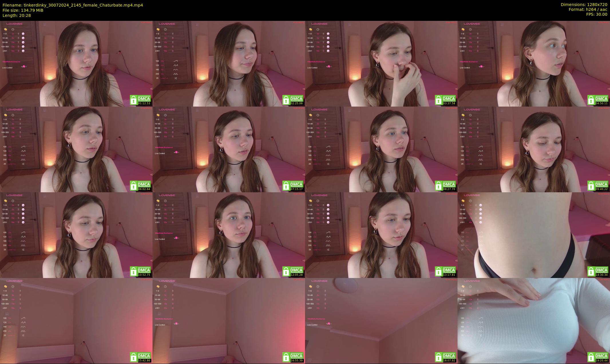 tinkerdinky — 21 minute Chaturbate female cam show recording, 720p, Jul 30, 2024