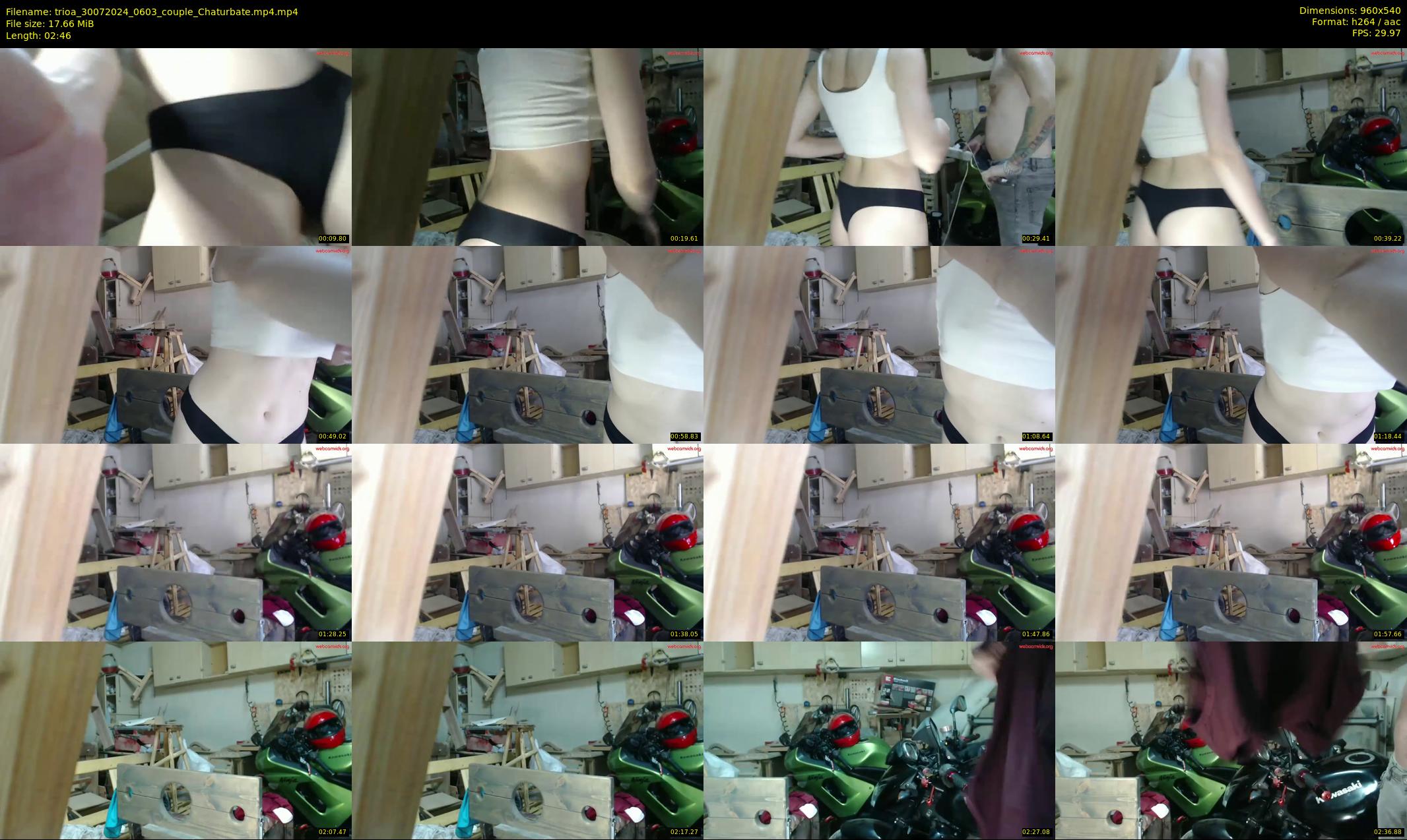 trioa — 3 minute Chaturbate couple cam show recording, 480p, Jul 30, 2024