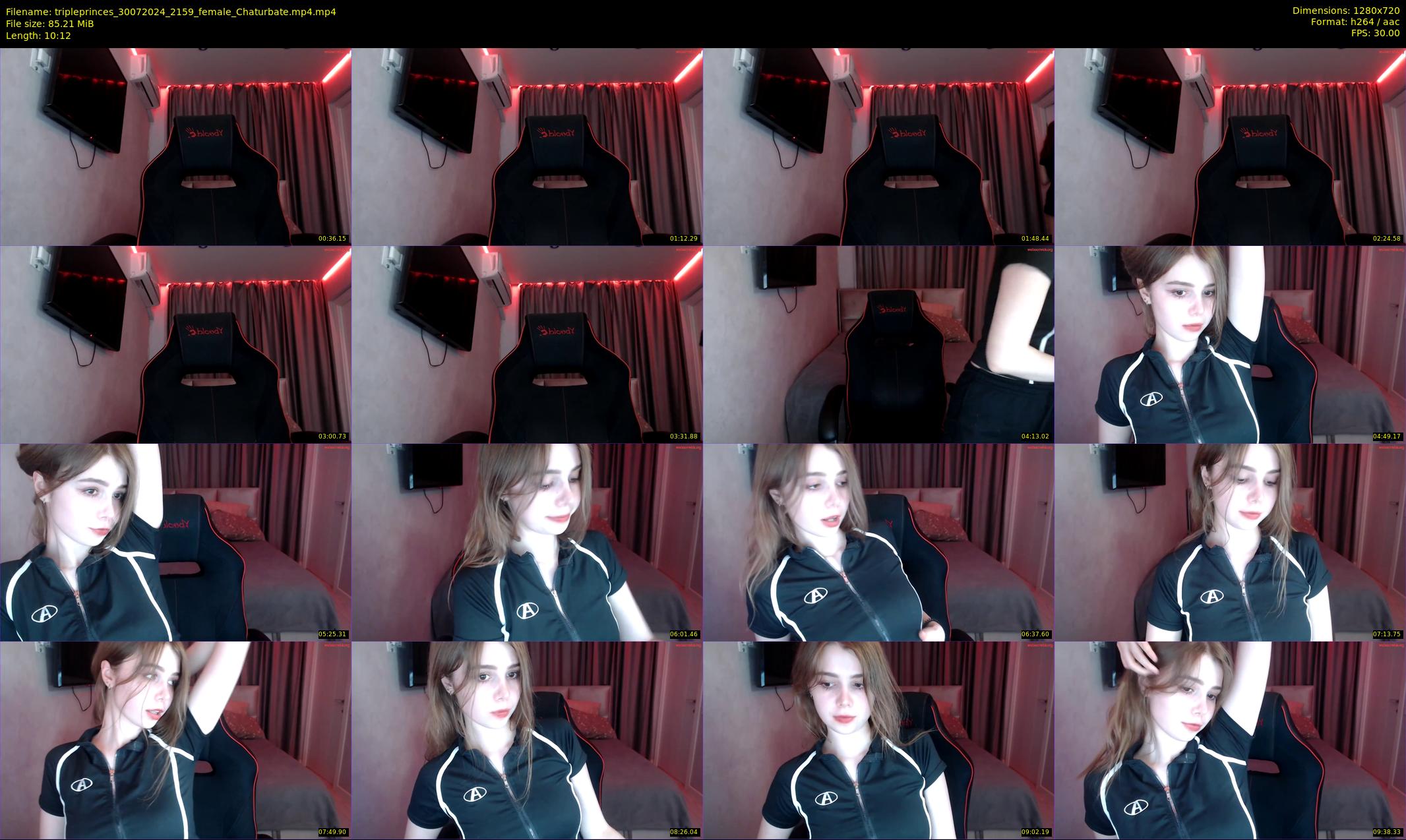 tripleprinces — 11 minute Chaturbate female cam show recording, 720p, Jul 30, 2024
