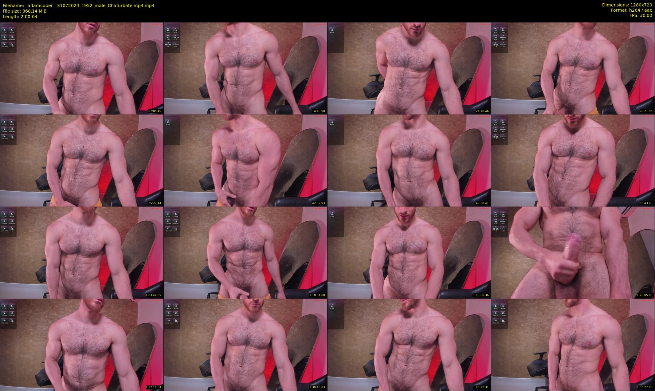 _adamcoper_ — 121 minute Chaturbate male cam show recording, 720p, Jul 31, 2024