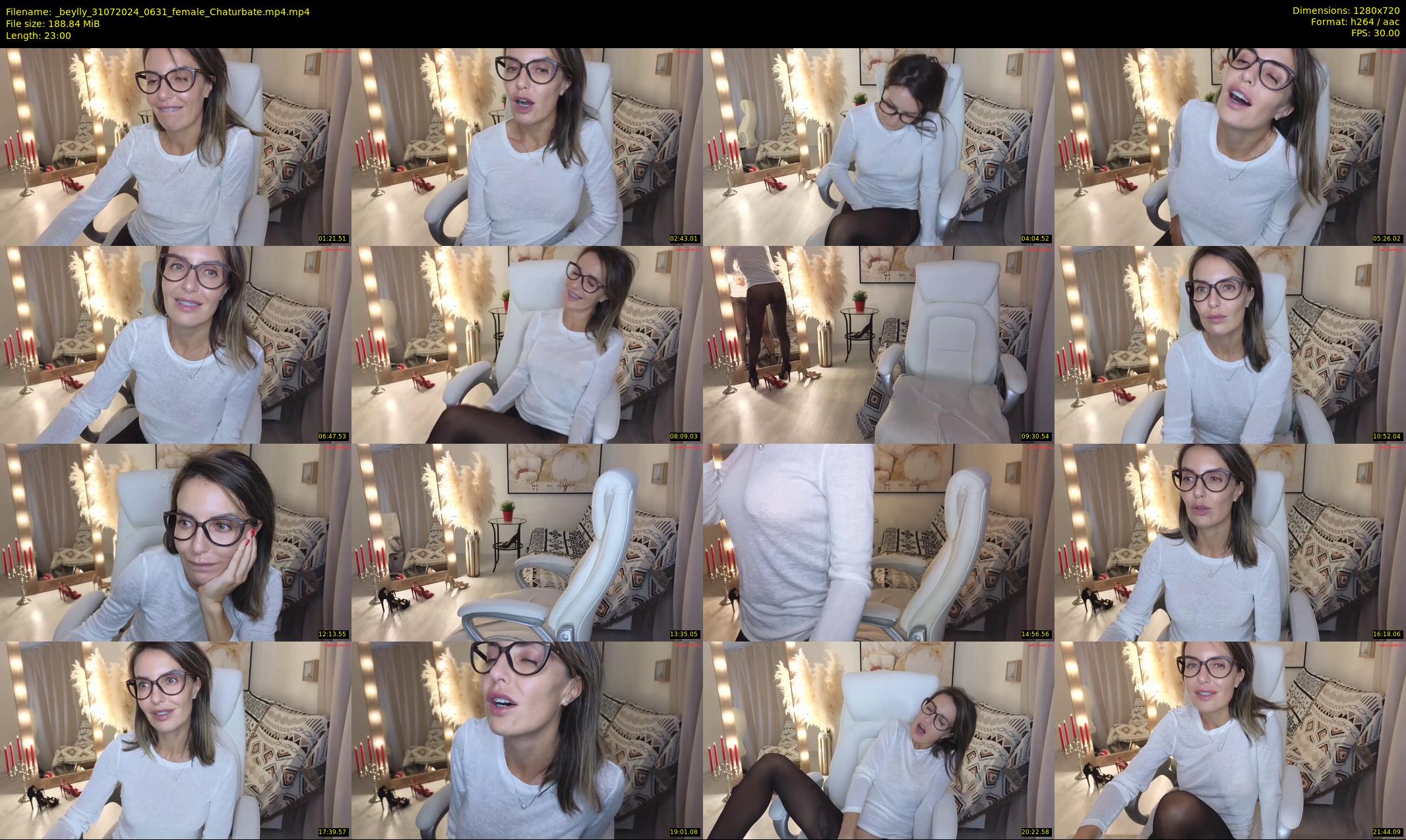 _beylly — 23 minute Chaturbate female cam show recording, 720p, Jul 31, 2024