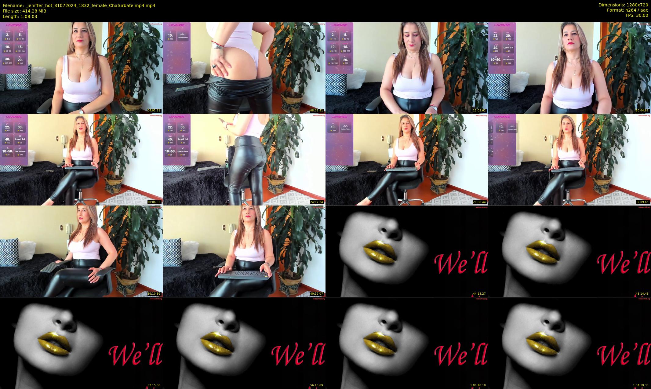 _jeniffer_hot — 69 minute Chaturbate female cam show recording, 720p, Jul 31, 2024