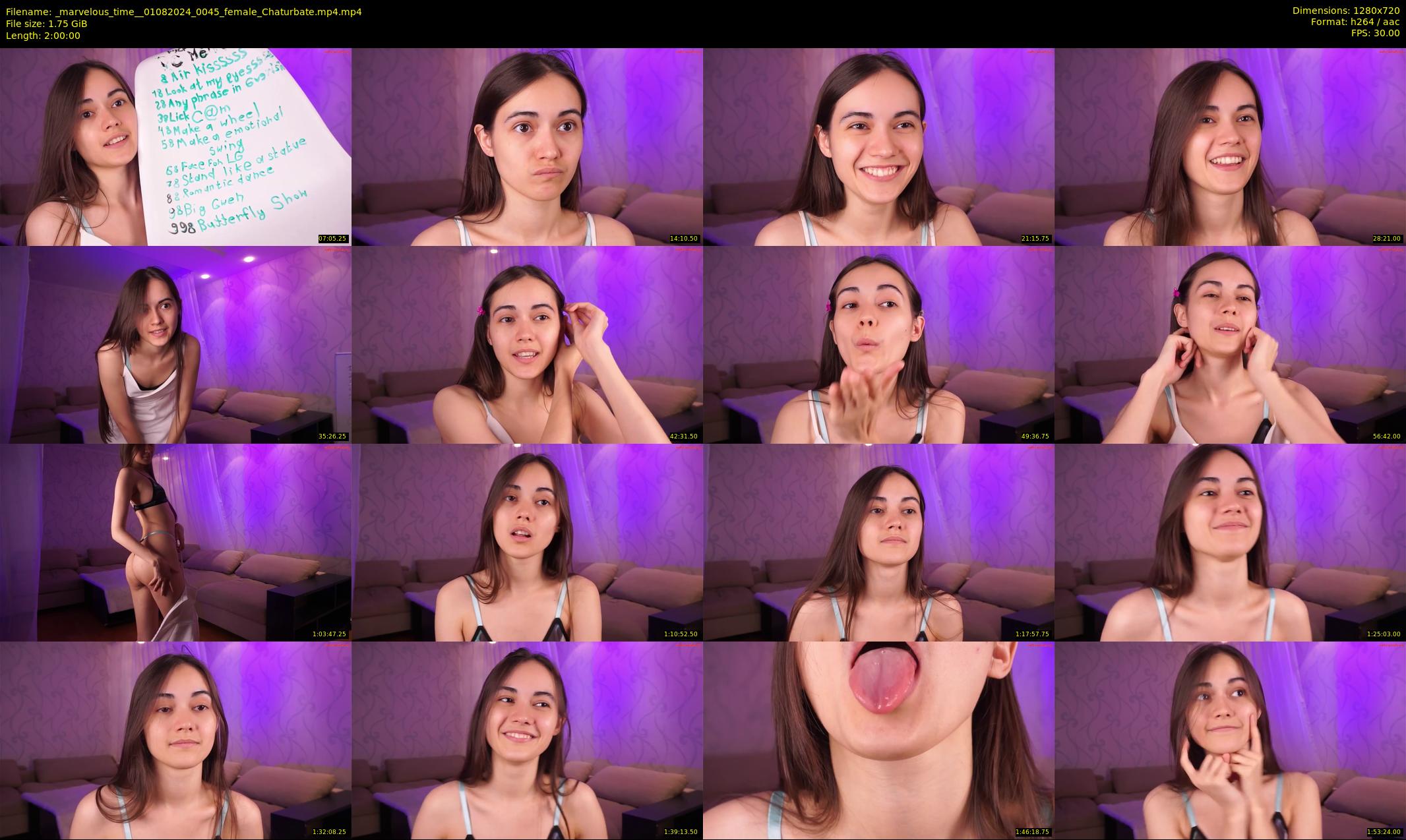 _marvelous_time_ — 120 minute Chaturbate female cam show recording, 720p, Aug 1, 2024