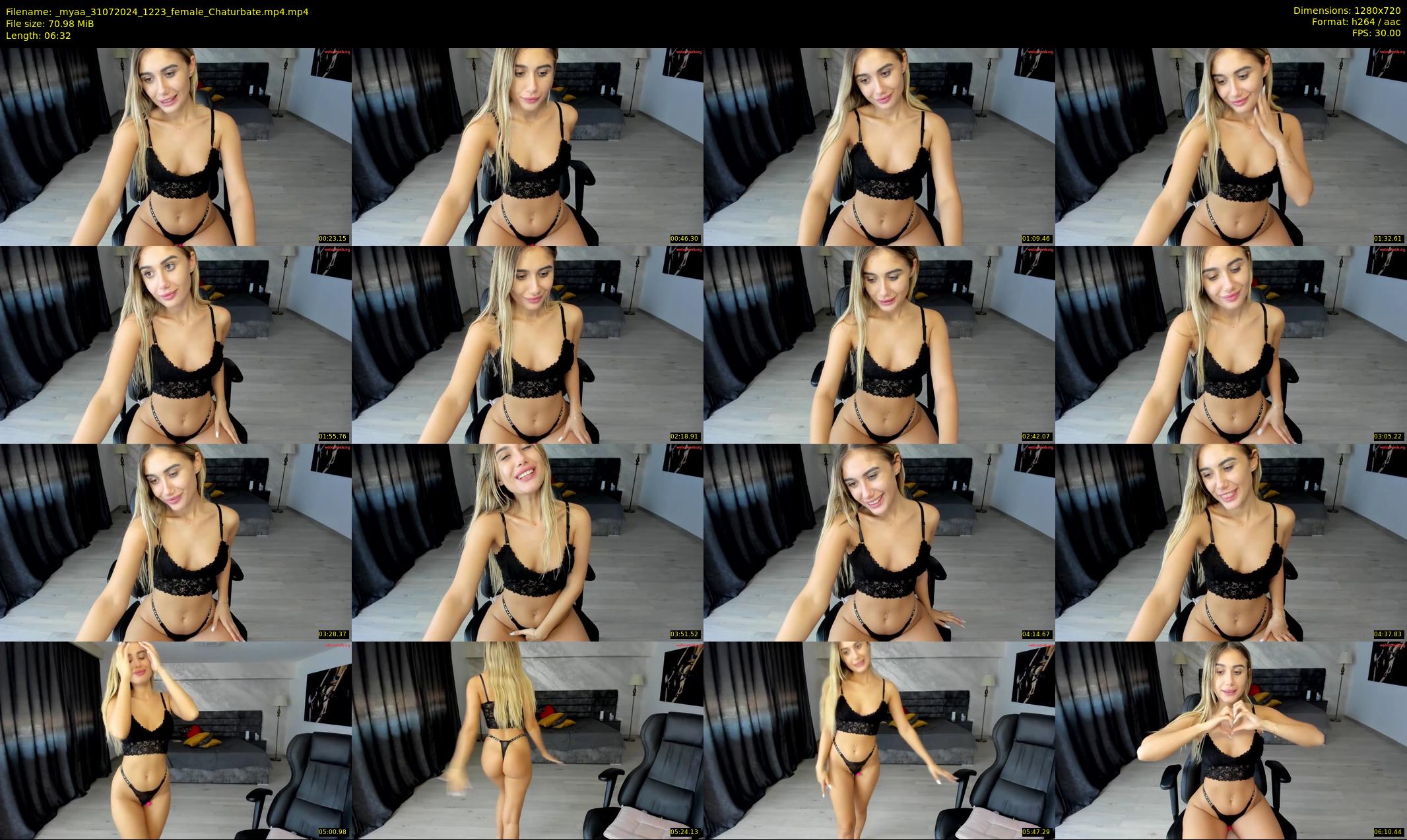 _myaa — 7 minute Chaturbate female cam show recording, 720p, Jul 31, 2024