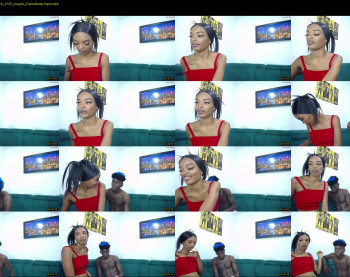 afro_happy__06 — 5 minute Chaturbate couple cam show recording, 720p, Jul 31, 2024