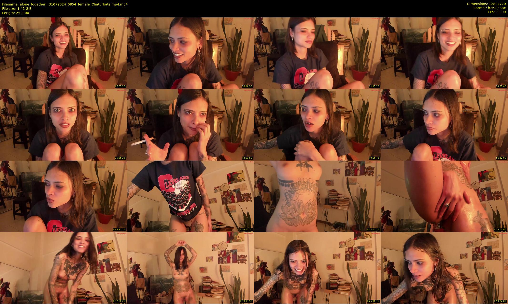 alone_together_ — 120 minute Chaturbate female cam show recording, 720p, Jul 31, 2024