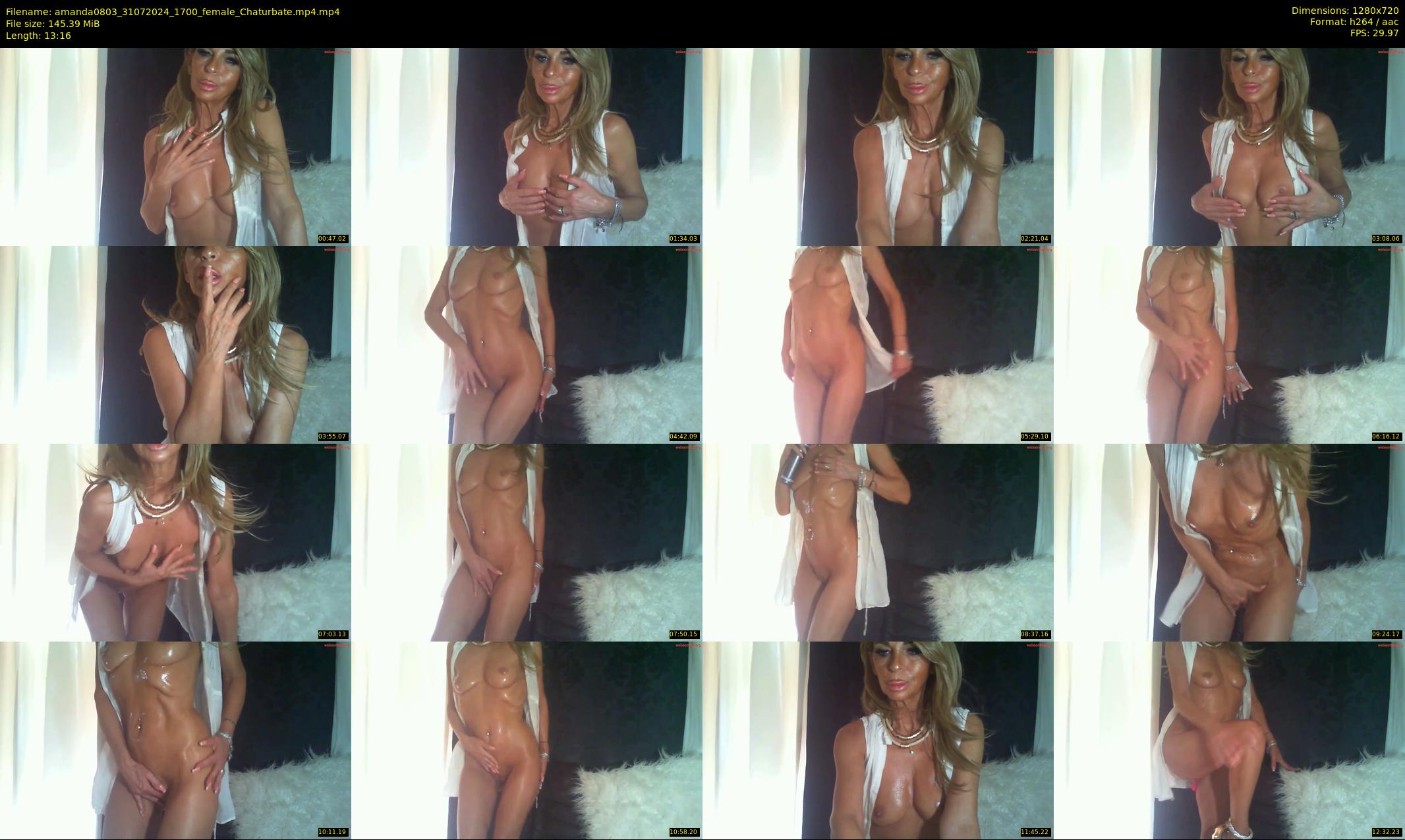 amanda0803 — 14 minute Chaturbate female cam show recording, 720p, Jul 31, 2024