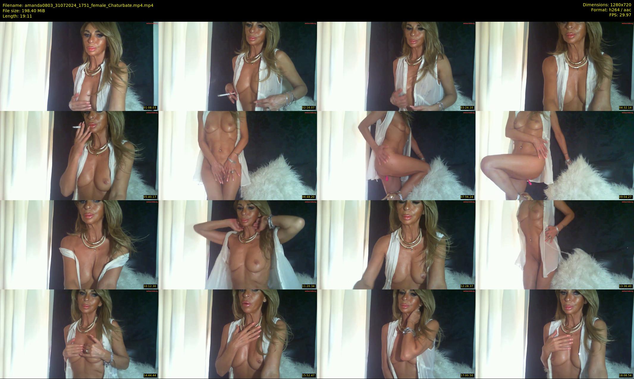 amanda0803 — 20 minute Chaturbate female cam show recording, 720p, Jul 31, 2024
