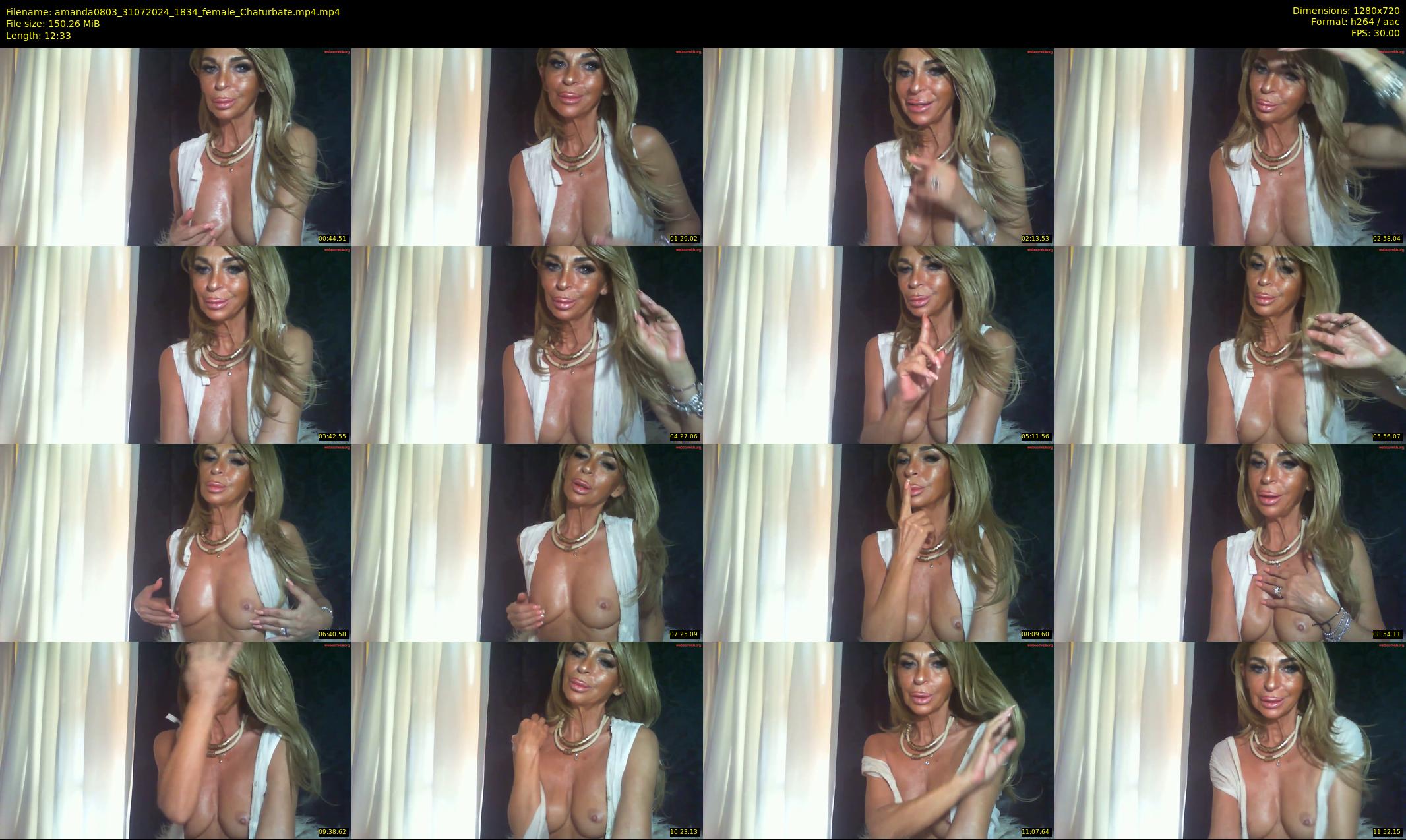 amanda0803 — 13 minute Chaturbate female cam show recording, 720p, Jul 31, 2024