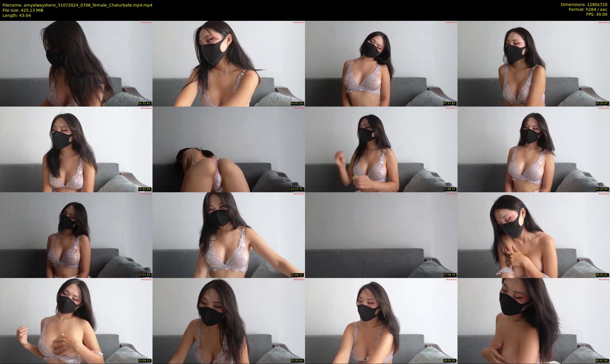 amyalwayshere — 44 minute Chaturbate female cam show recording, 720p, Jul 31, 2024