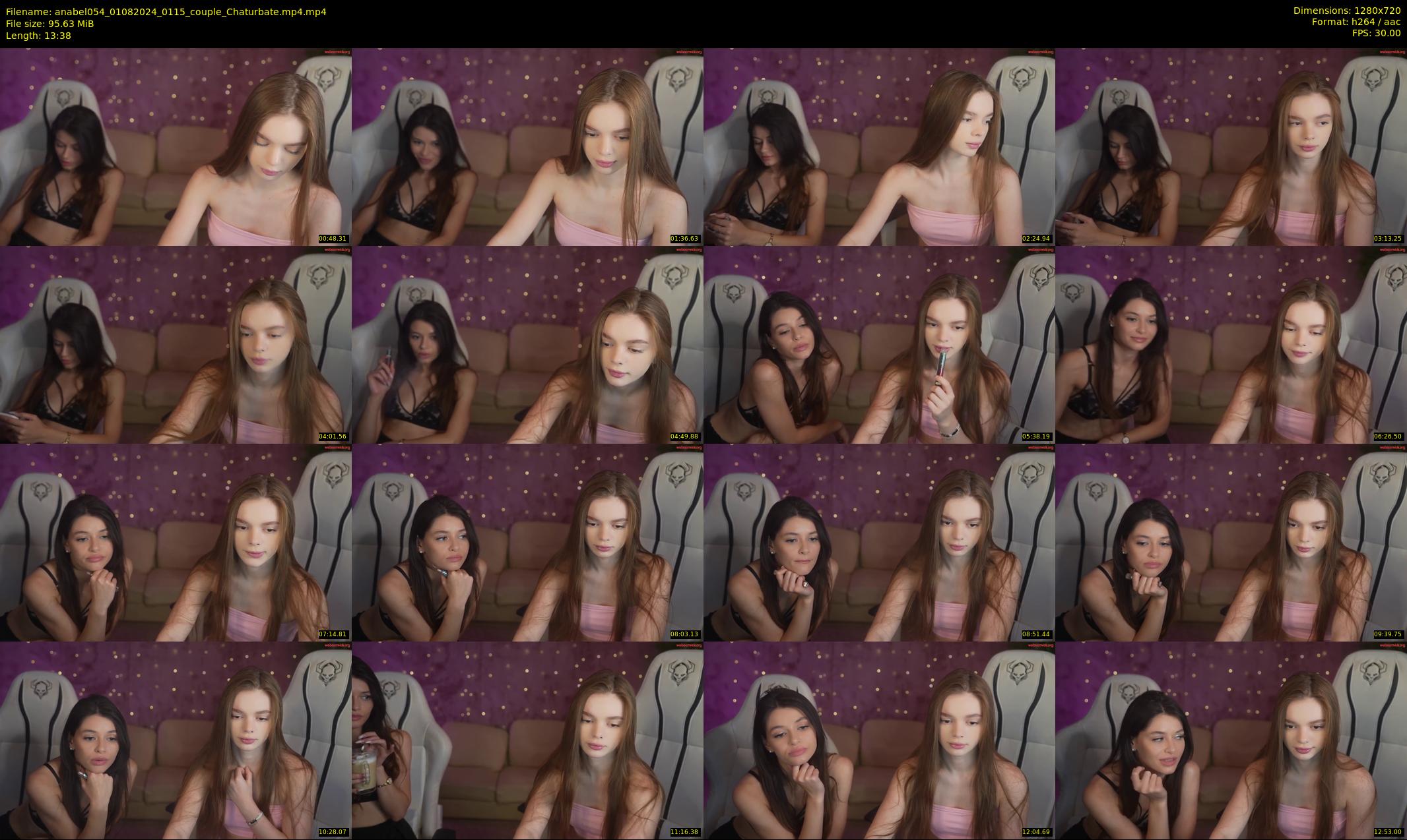 anabel054 — 14 minute Chaturbate female cam show recording, 720p, Aug 1, 2024
