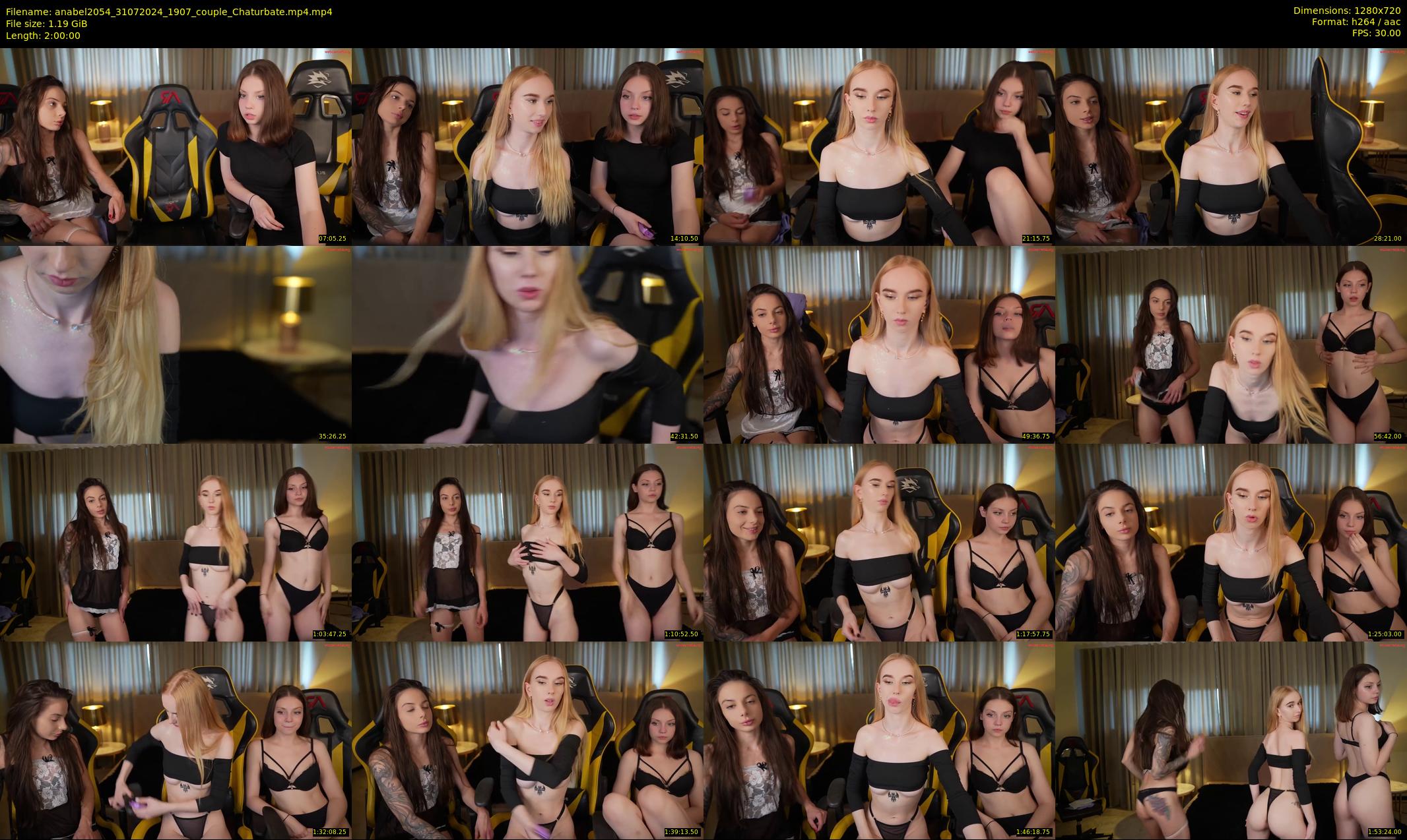 anabel2054 — 120 minute Chaturbate female cam show recording, 720p, Jul 31, 2024