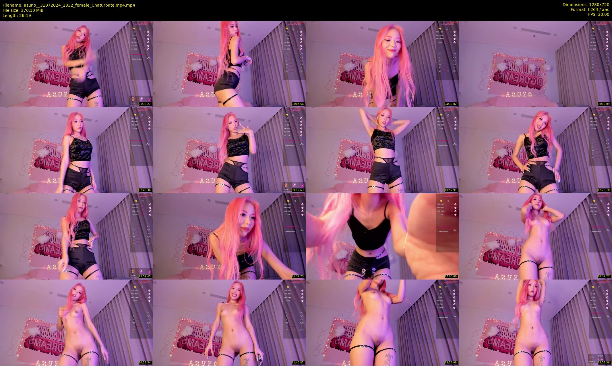 asuno_ — 27 minute Chaturbate female cam show recording, 720p, Jul 31, 2024