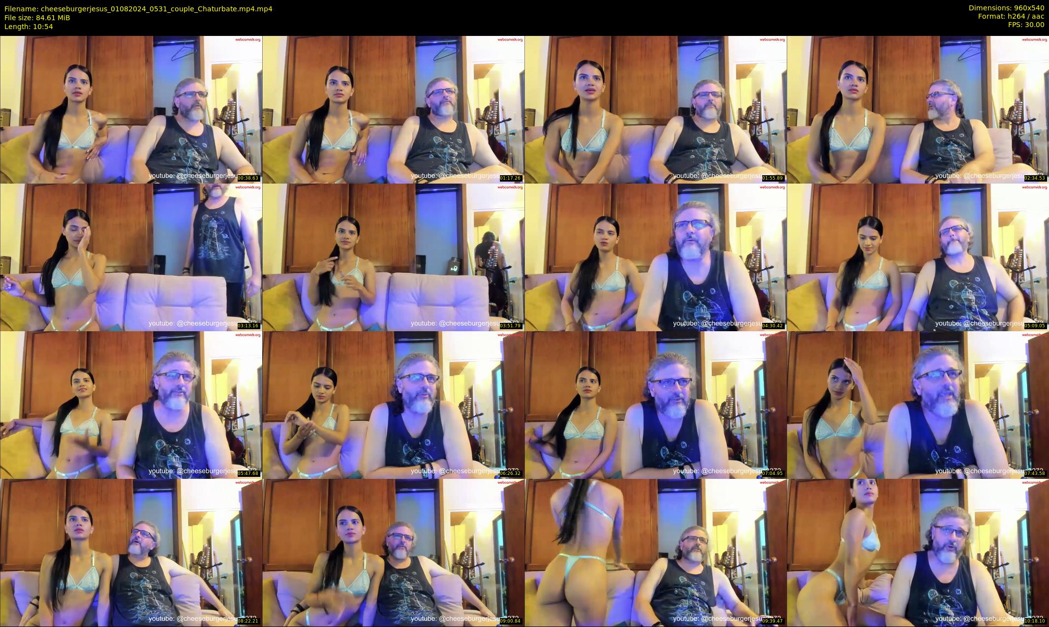 cheeseburgerjesus — 11 minute Chaturbate couple cam show recording, 480p, Aug 1, 2024