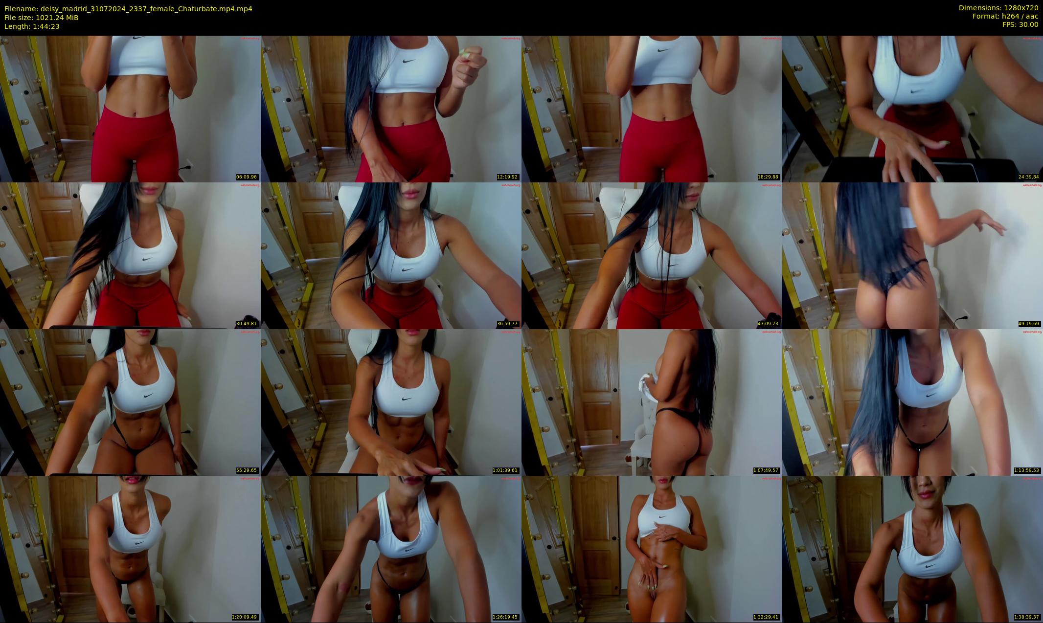 deisy_madrid — 105 minute Chaturbate female cam show recording, 720p, Jul 31, 2024