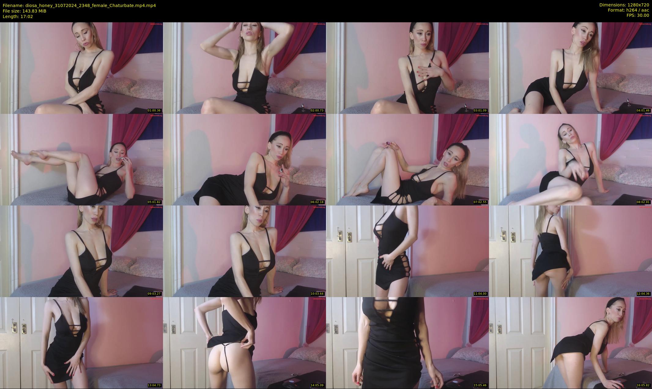 diosa_honey — 18 minute Chaturbate female cam show recording, 720p, Jul 31, 2024