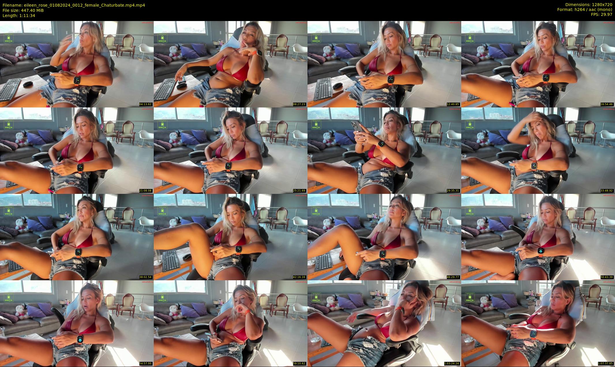 eileen_rose — 72 minute Chaturbate female cam show recording, 720p, Aug 1, 2024