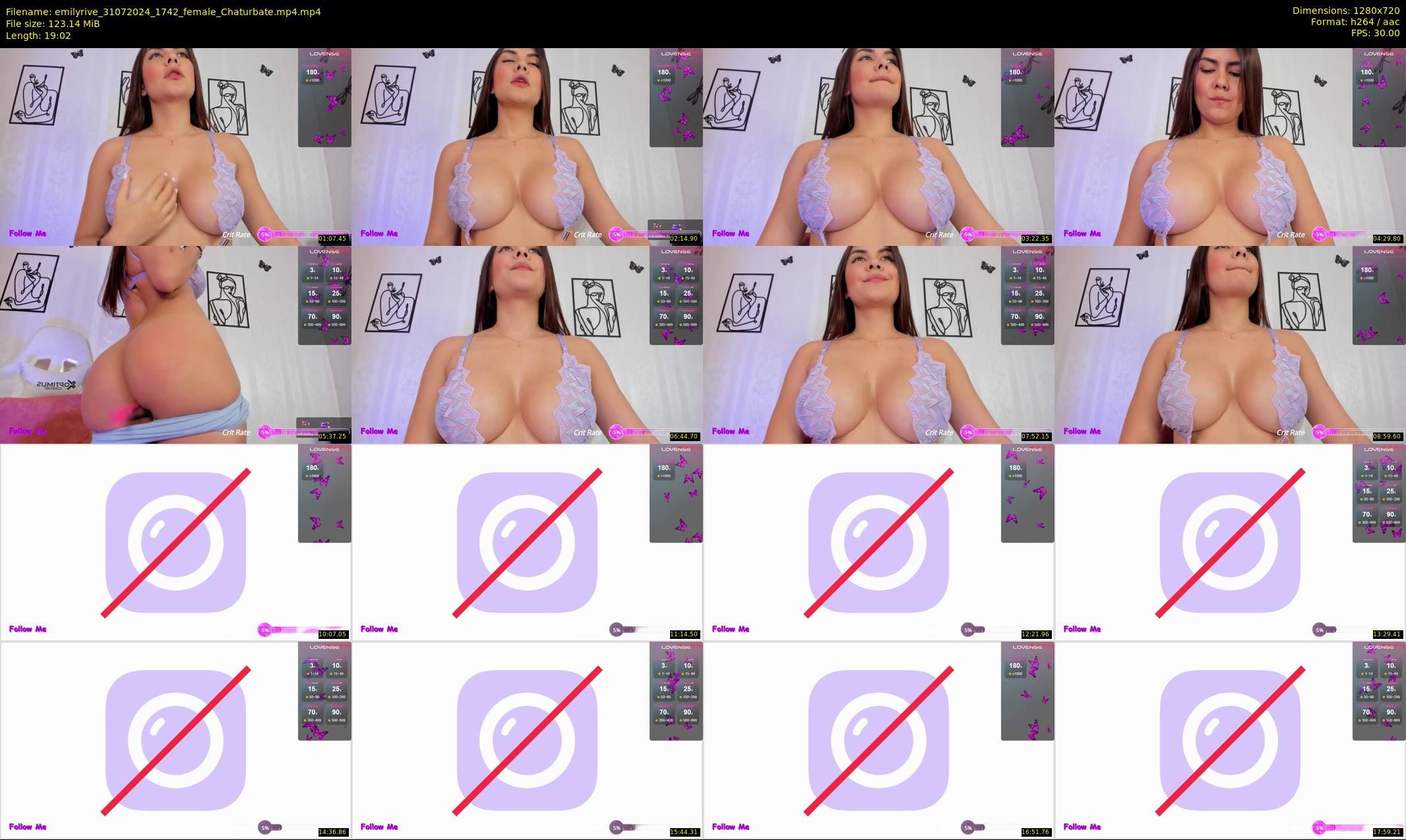 emilyrive — 20 minute Chaturbate female cam show recording, 720p, Jul 31, 2024