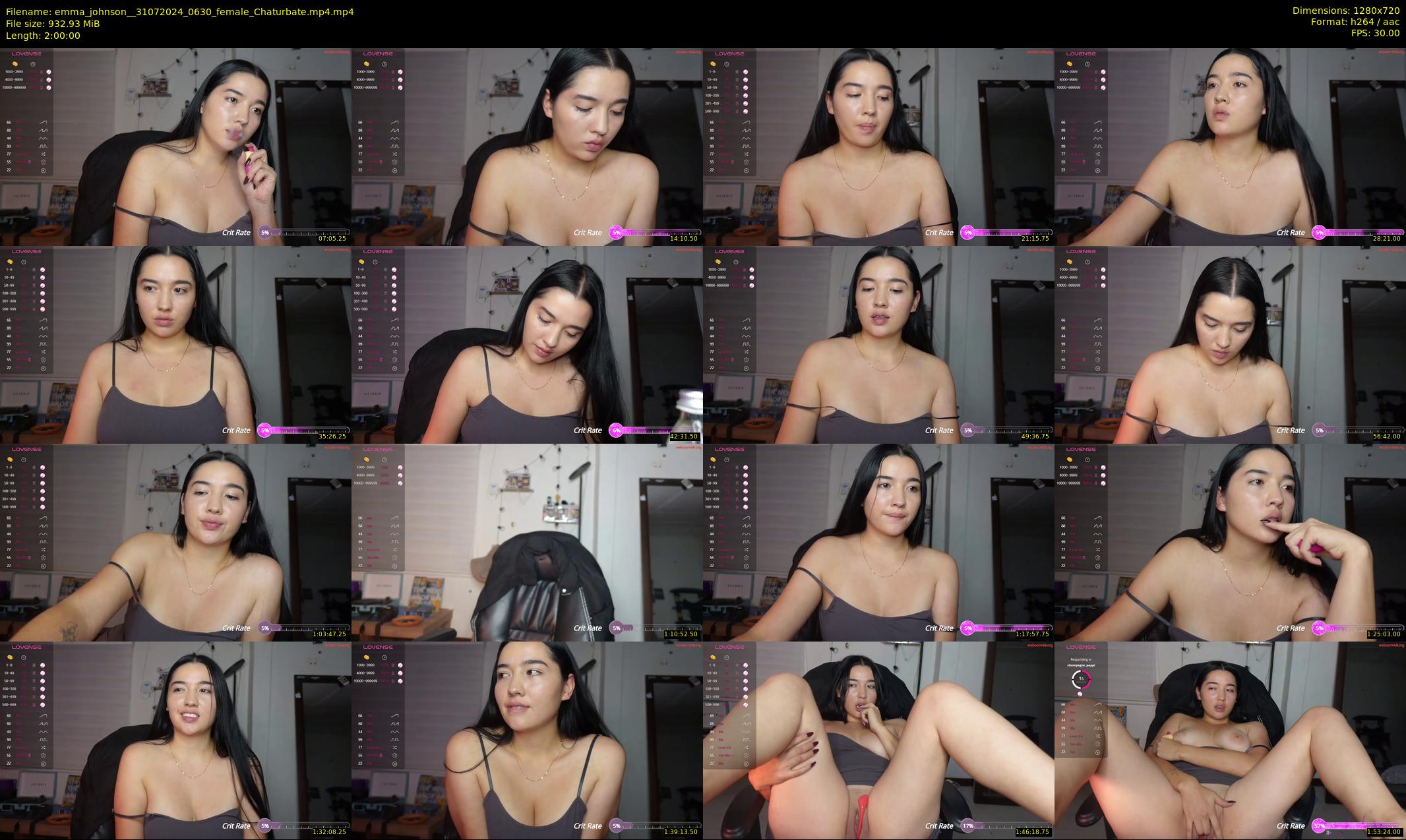 emma_johnson_ — 120 minute Chaturbate female cam show recording, 720p, Jul 31, 2024