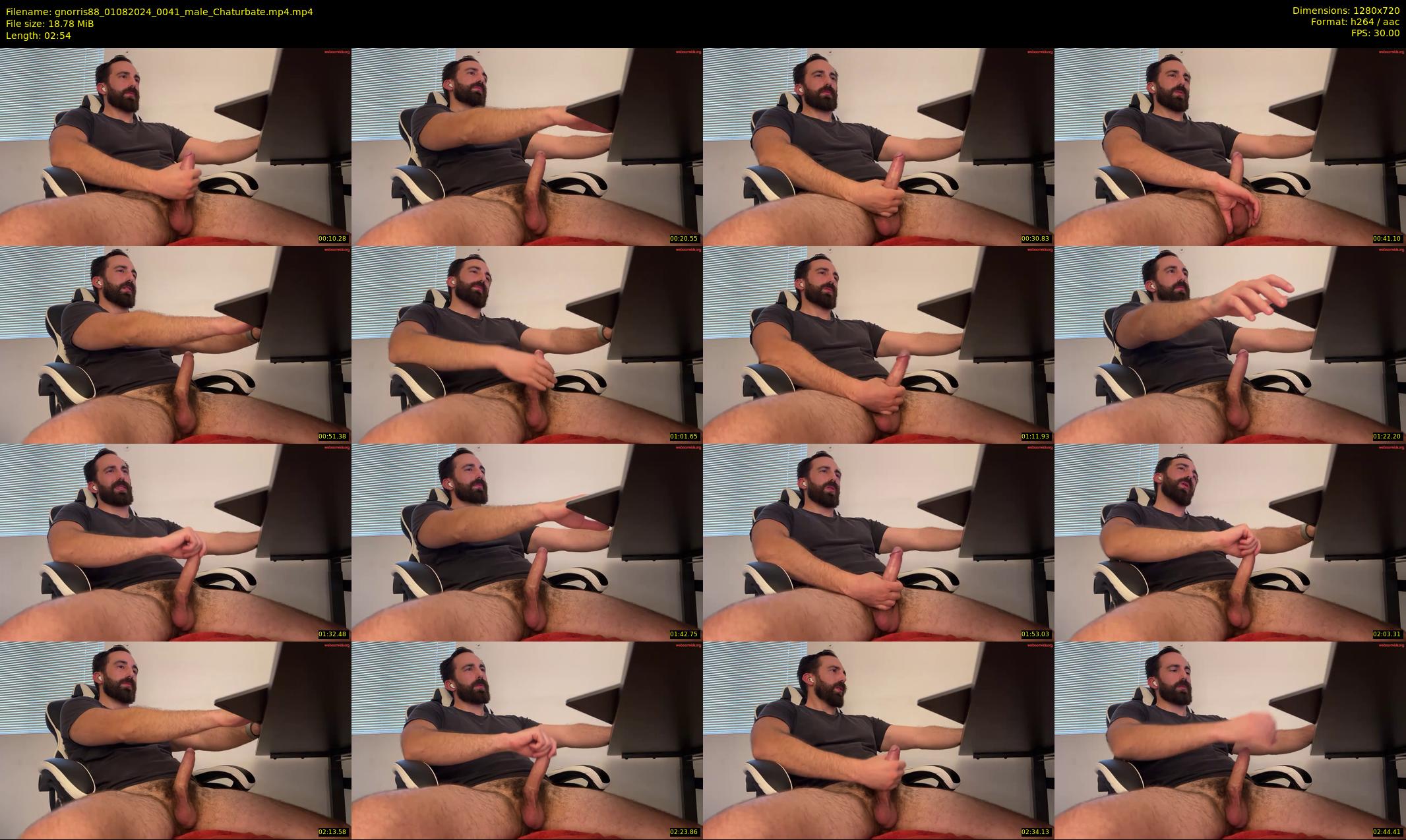 gnorris88 — 3 minute Chaturbate male cam show recording, 720p, Aug 1, 2024
