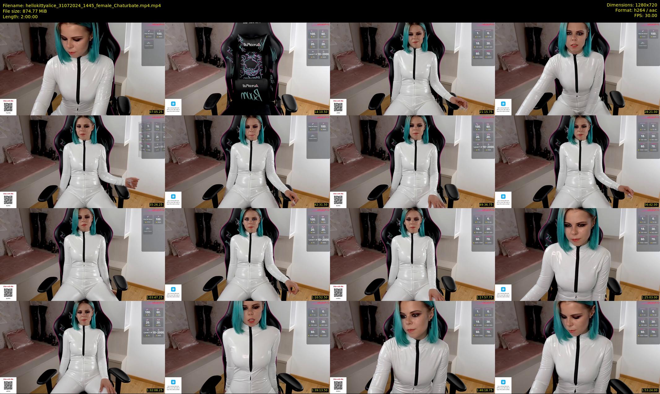 hellokittyalice — 120 minute Chaturbate female cam show recording, 720p, Jul 31, 2024