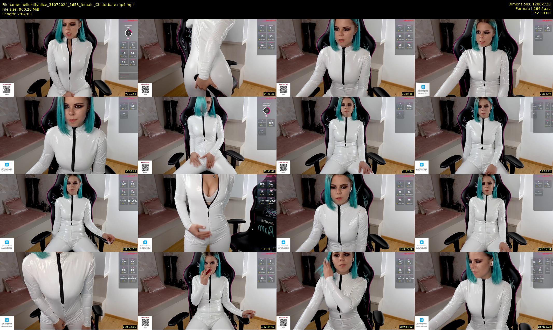 hellokittyalice — 125 minute Chaturbate female cam show recording, 720p, Jul 31, 2024