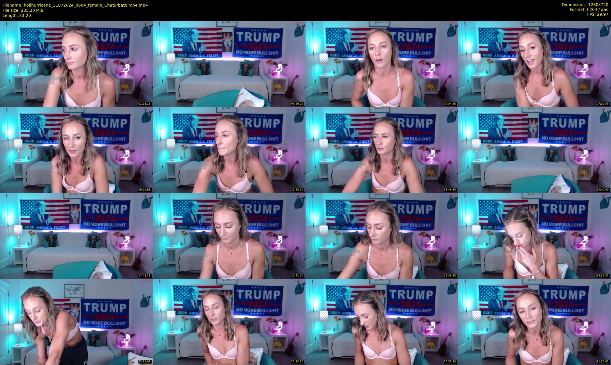 holihurricane — 34 minute Chaturbate female cam show recording, 720p, Jul 31, 2024