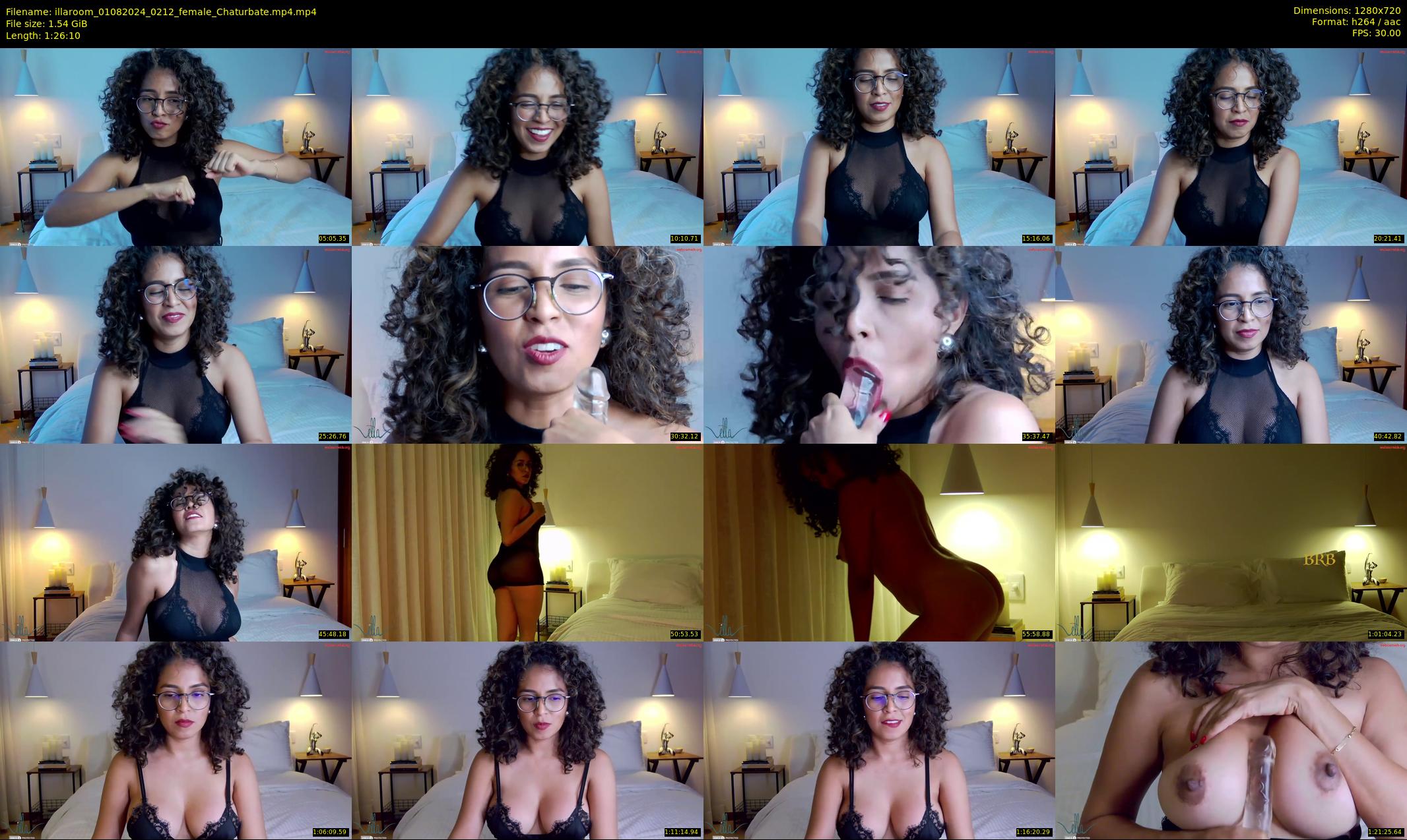 illaroom — 87 minute Chaturbate female cam show recording, 720p, Aug 1, 2024