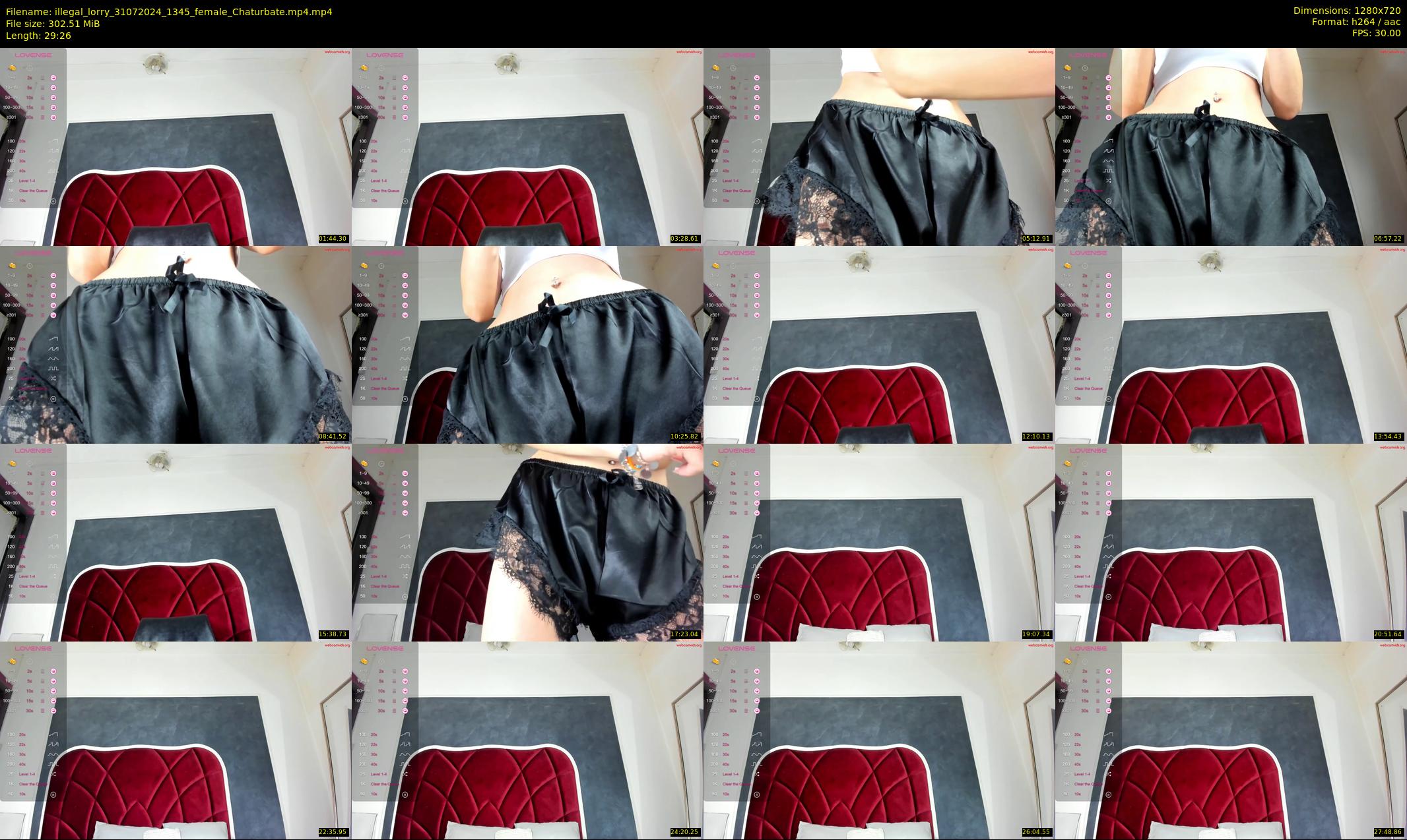 illegal_lorry — 30 minute Chaturbate female cam show recording, 720p, Jul 31, 2024
