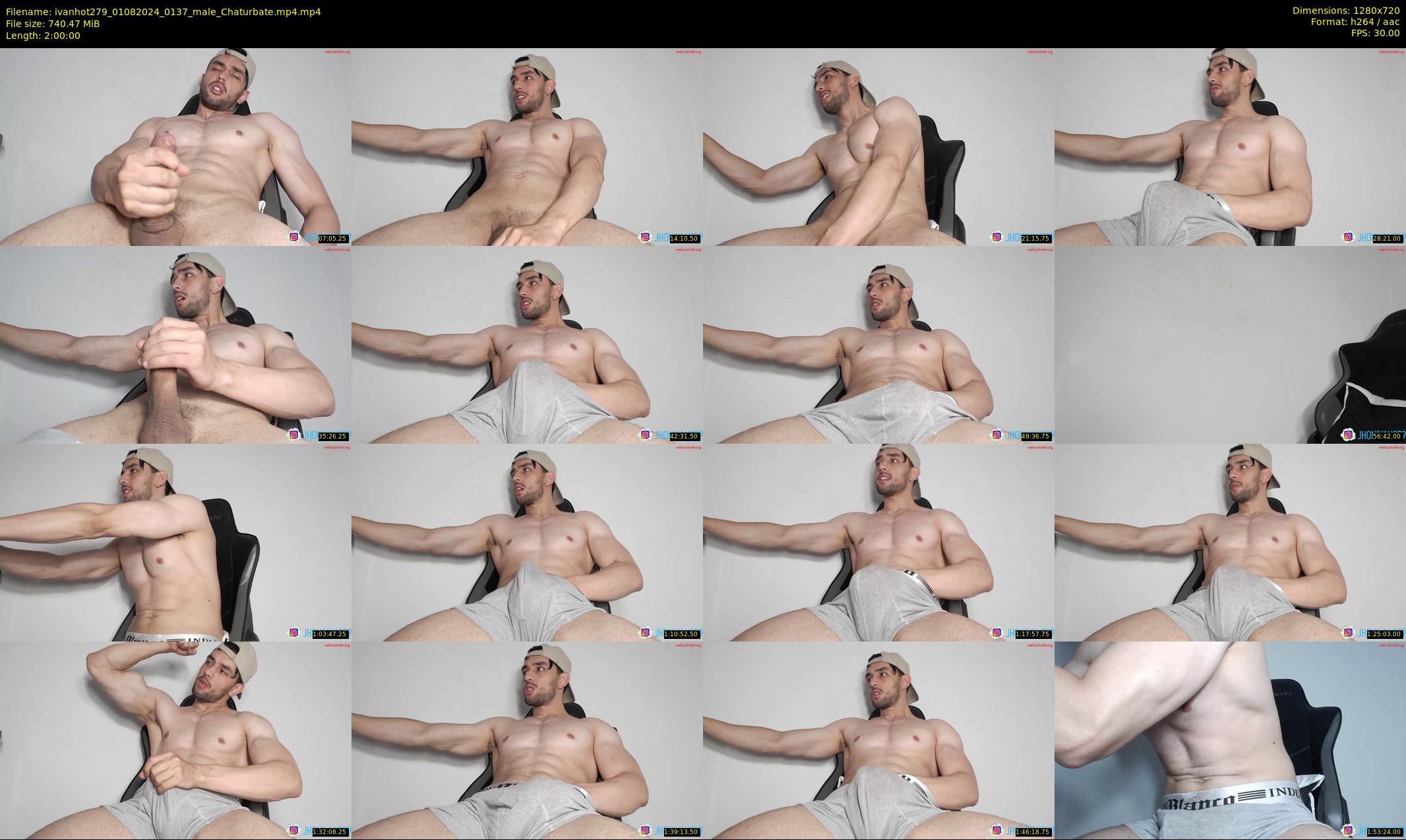 ivanhot279 — 120 minute Chaturbate male cam show recording, 720p, Aug 1, 2024