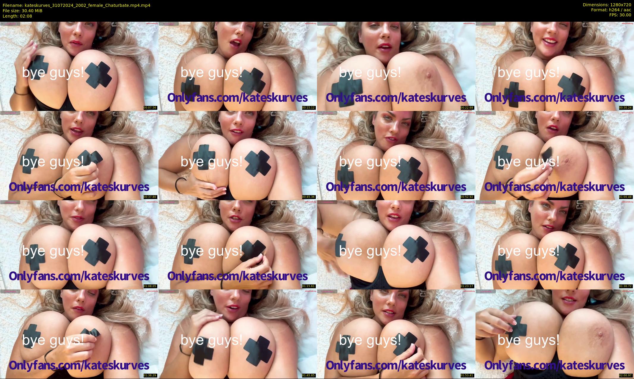 kateskurves — 3 minute Chaturbate female cam show recording, 720p, Jul 31, 2024