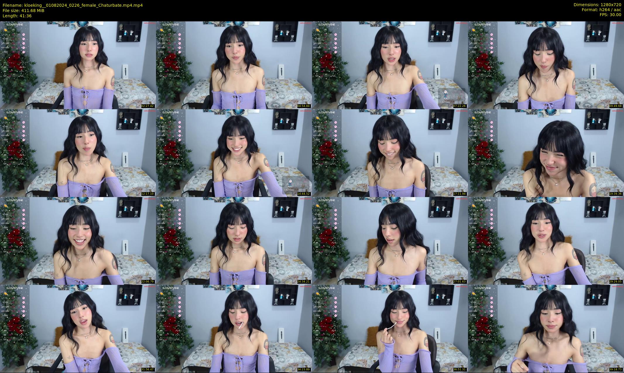 kloeking_ — 42 minute Chaturbate female cam show recording, 720p, Aug 1, 2024
