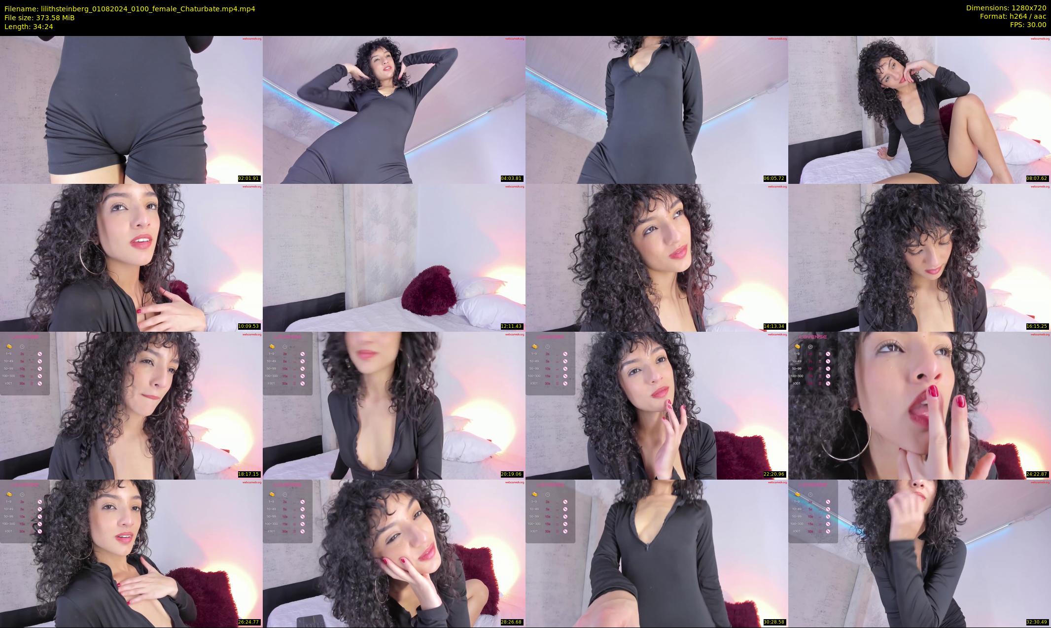 lilithsteinberg — 35 minute Chaturbate female cam show recording, 720p, Aug 1, 2024