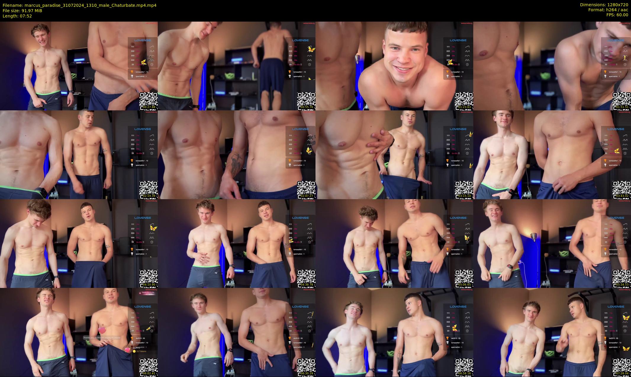 marcus_paradise — 8 minute Chaturbate male cam show recording, 720p, Jul 31, 2024