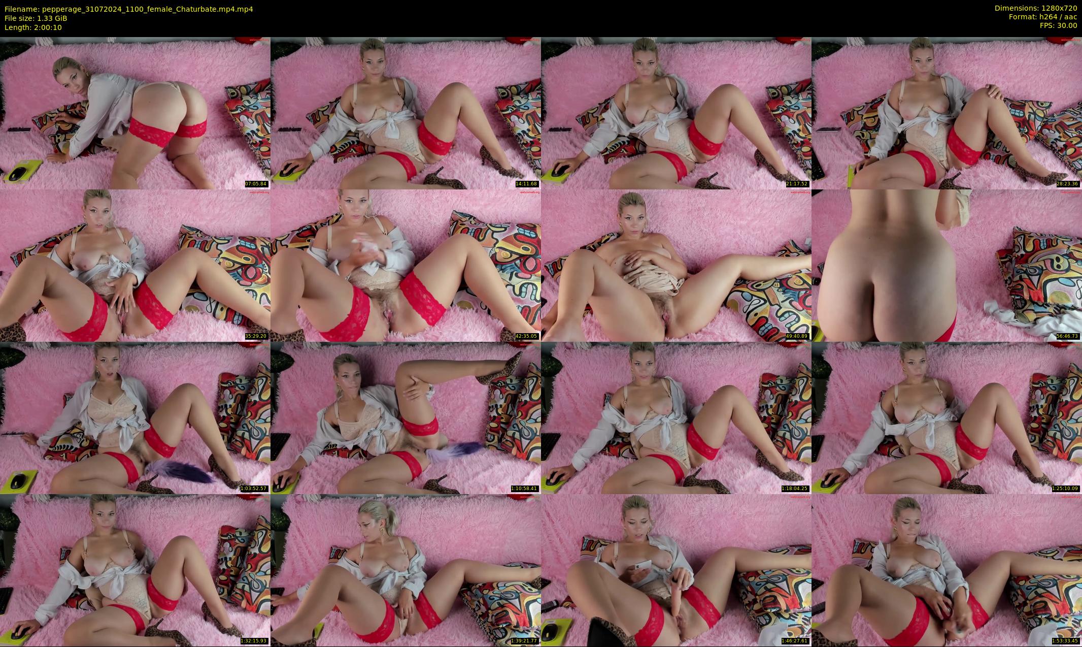 pepperage — 121 minute Chaturbate female cam show recording, 720p, Jul 31, 2024