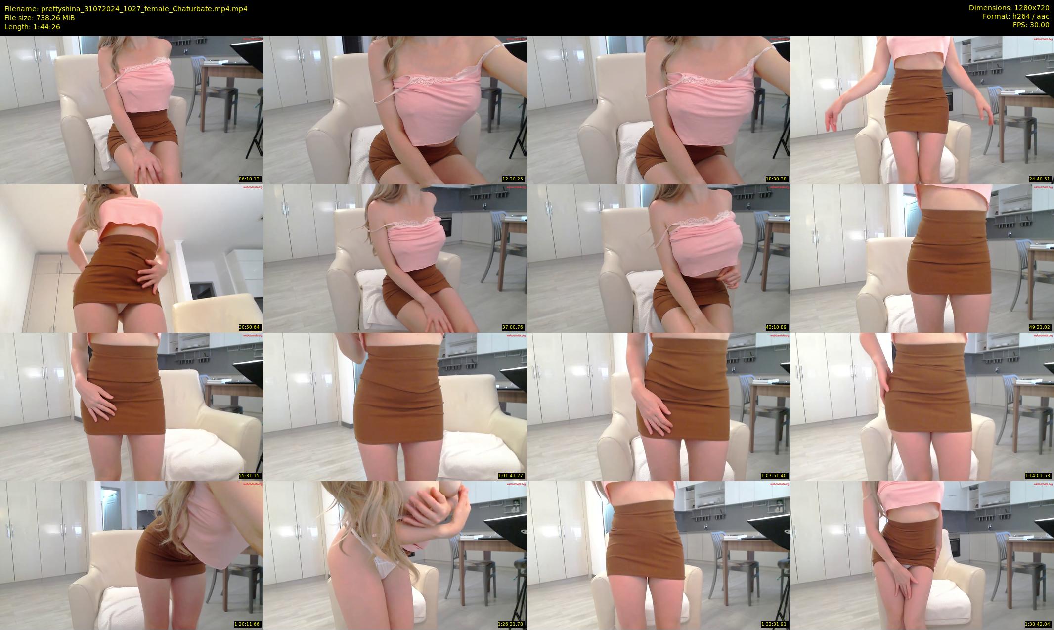 prettyshina — 105 minute Chaturbate female cam show recording, 720p, Jul 31, 2024