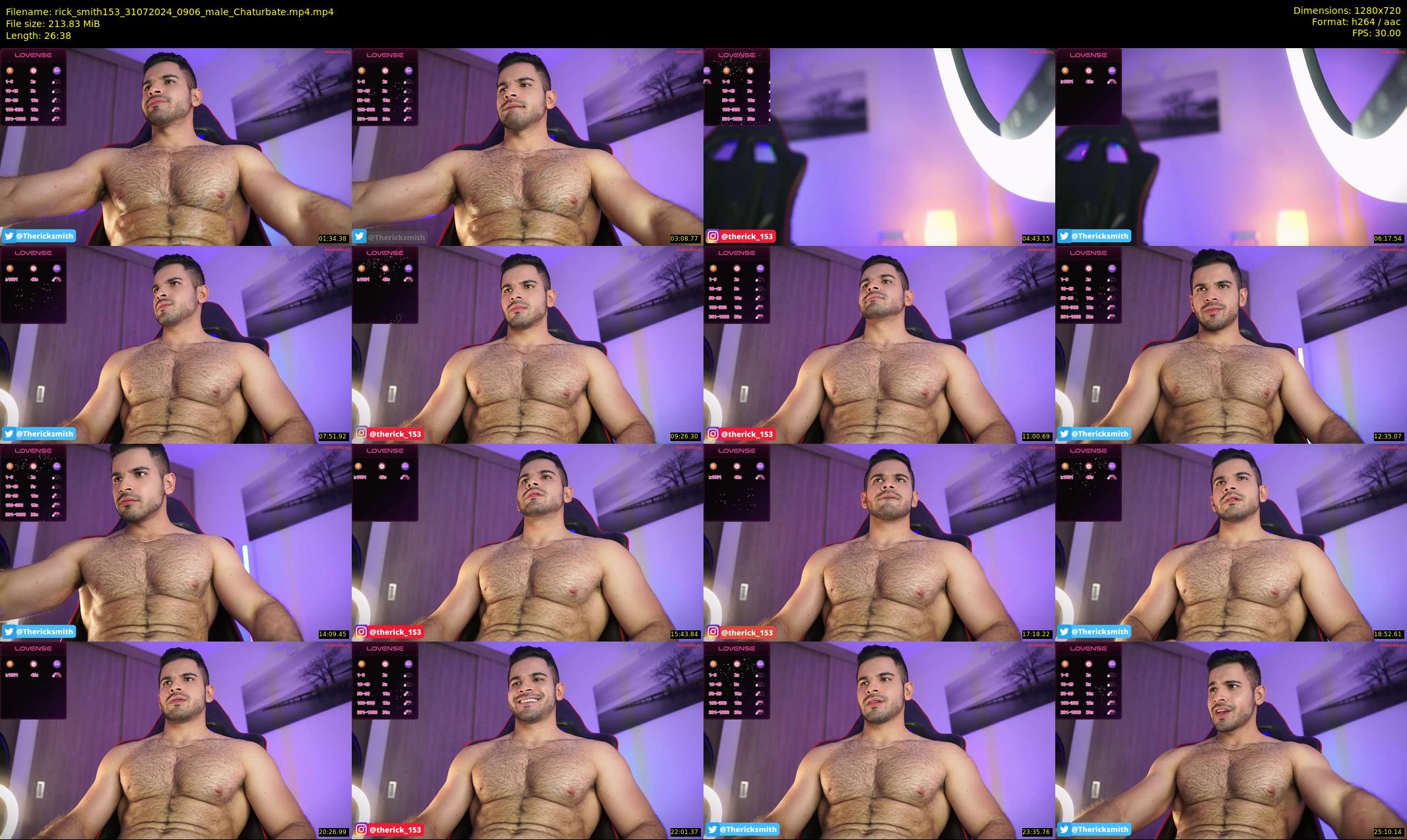 rick_smith153 — 27 minute Chaturbate male cam show recording, 720p, Jul 31, 2024