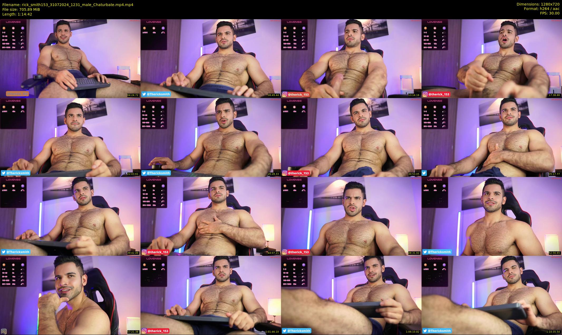 rick_smith153 — 75 minute Chaturbate male cam show recording, 720p, Jul 31, 2024