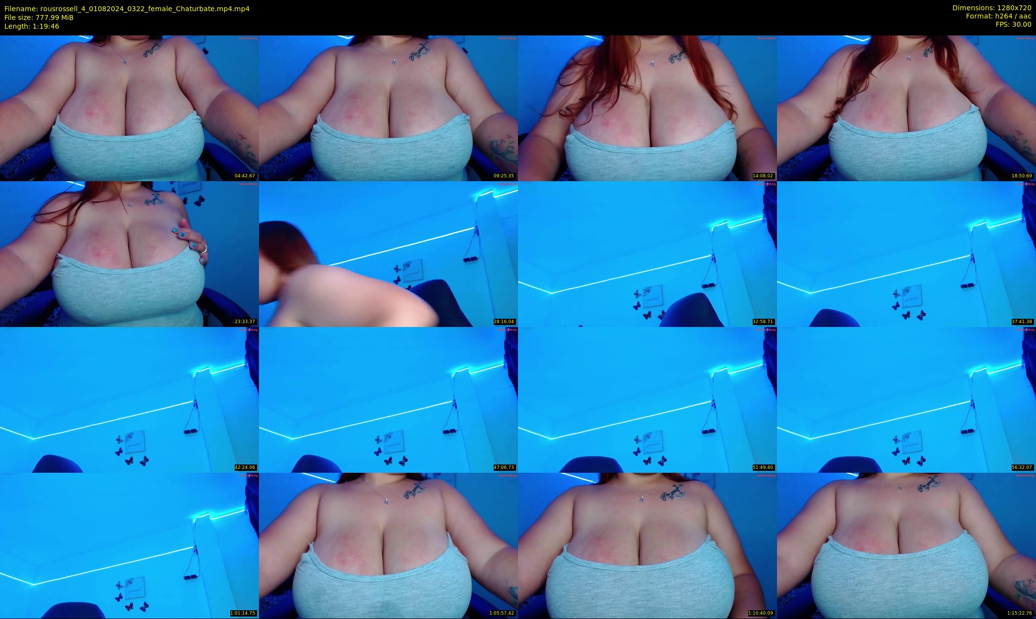rousrossell_4 — 80 minute Chaturbate female cam show recording, 720p, Aug 1, 2024